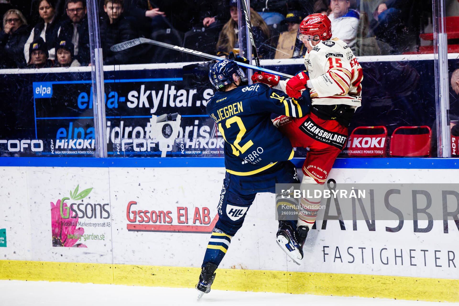 Södertäljes Viktor Liljegren och Kalmars Carl-Johan Lerby