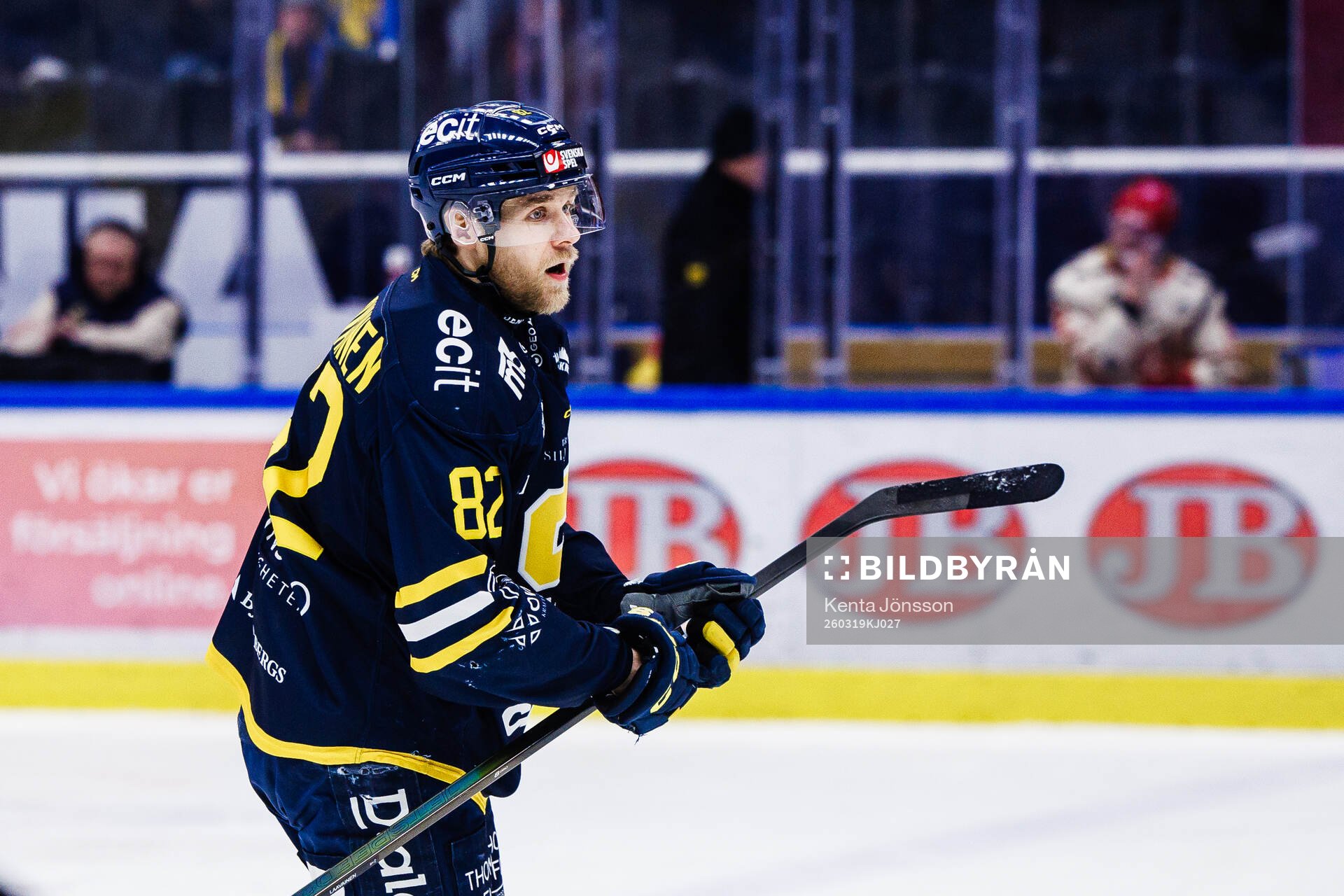 Södertäljes Roope Laavainen jublar