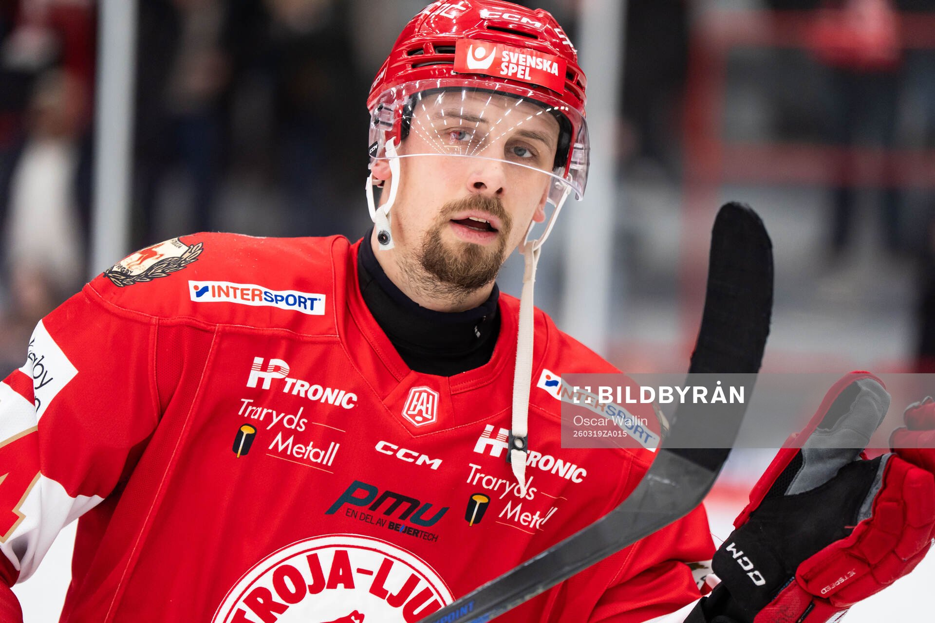 Troja/Ljungbys Hampus Olsson