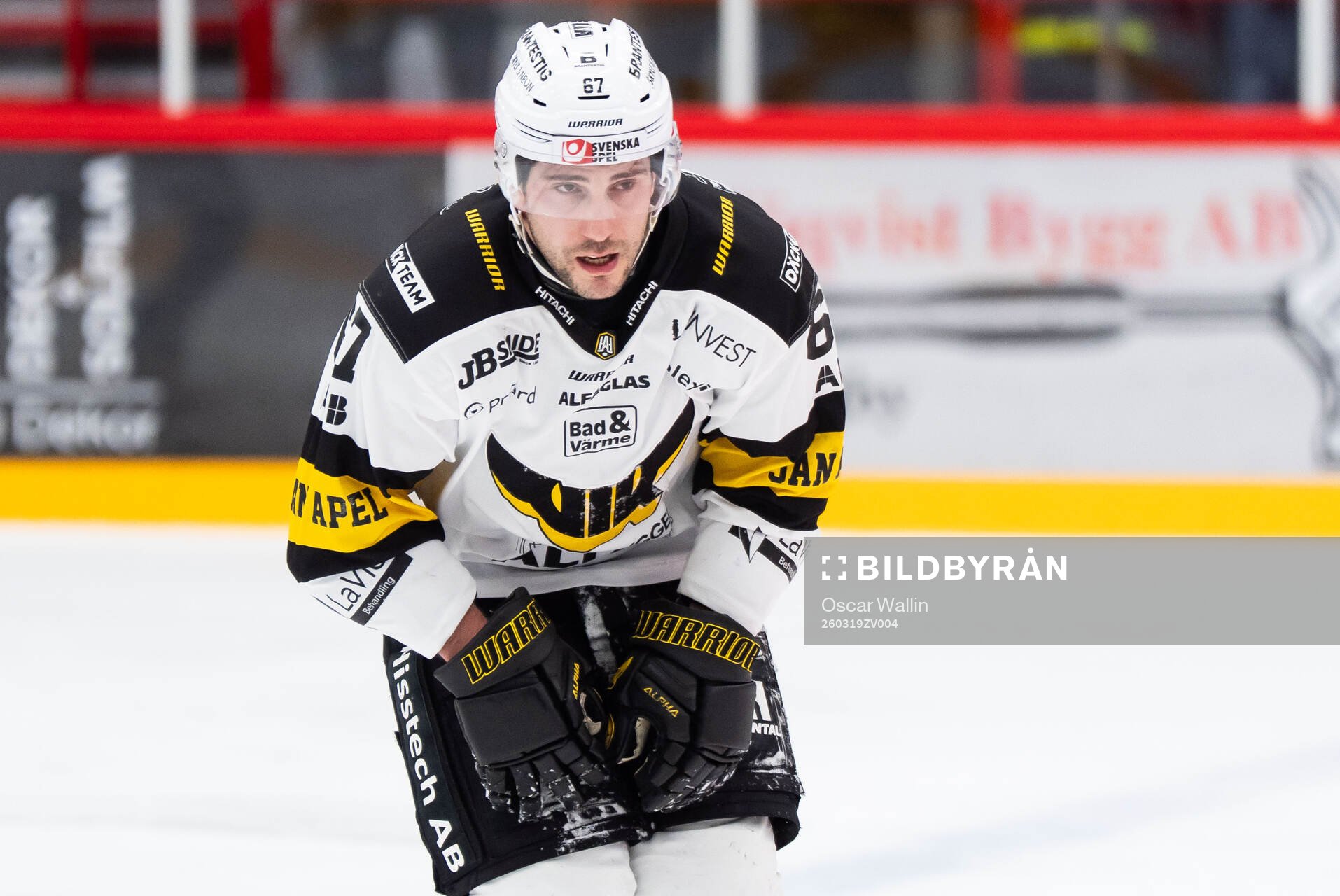 Västerås Konstantin Komarek har ont