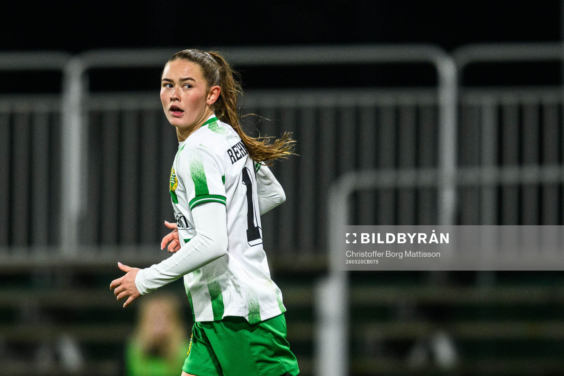 Hammarbys Svea Rehnberg deppar