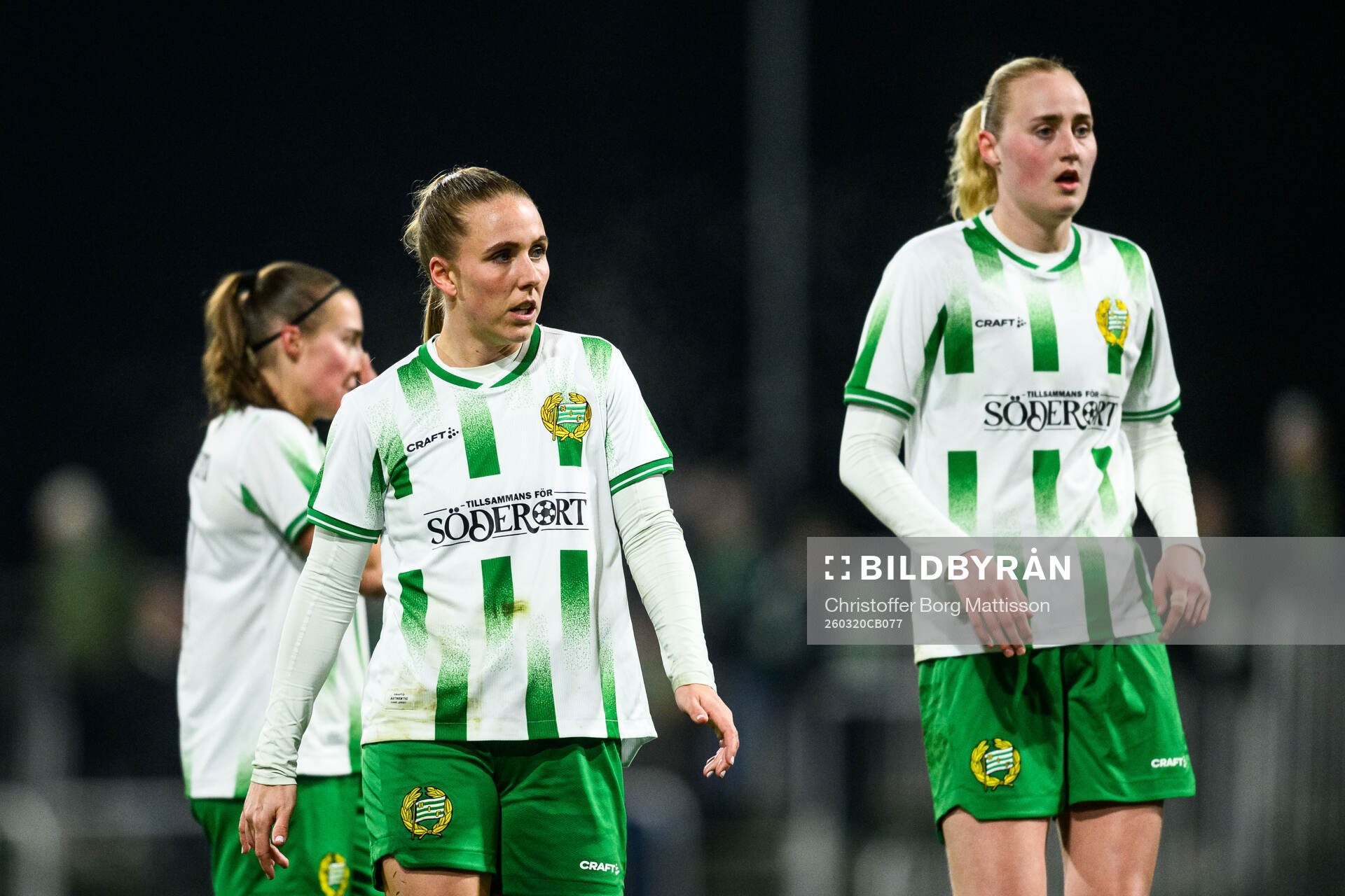 Hammarbys Elin Sørum och Emilie Bragstad