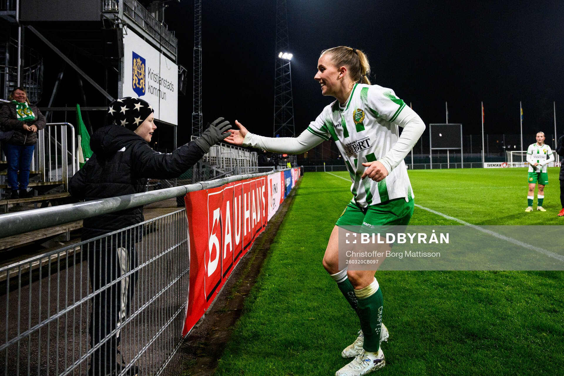 Hammarbys Gudrun Arnardottir jublar