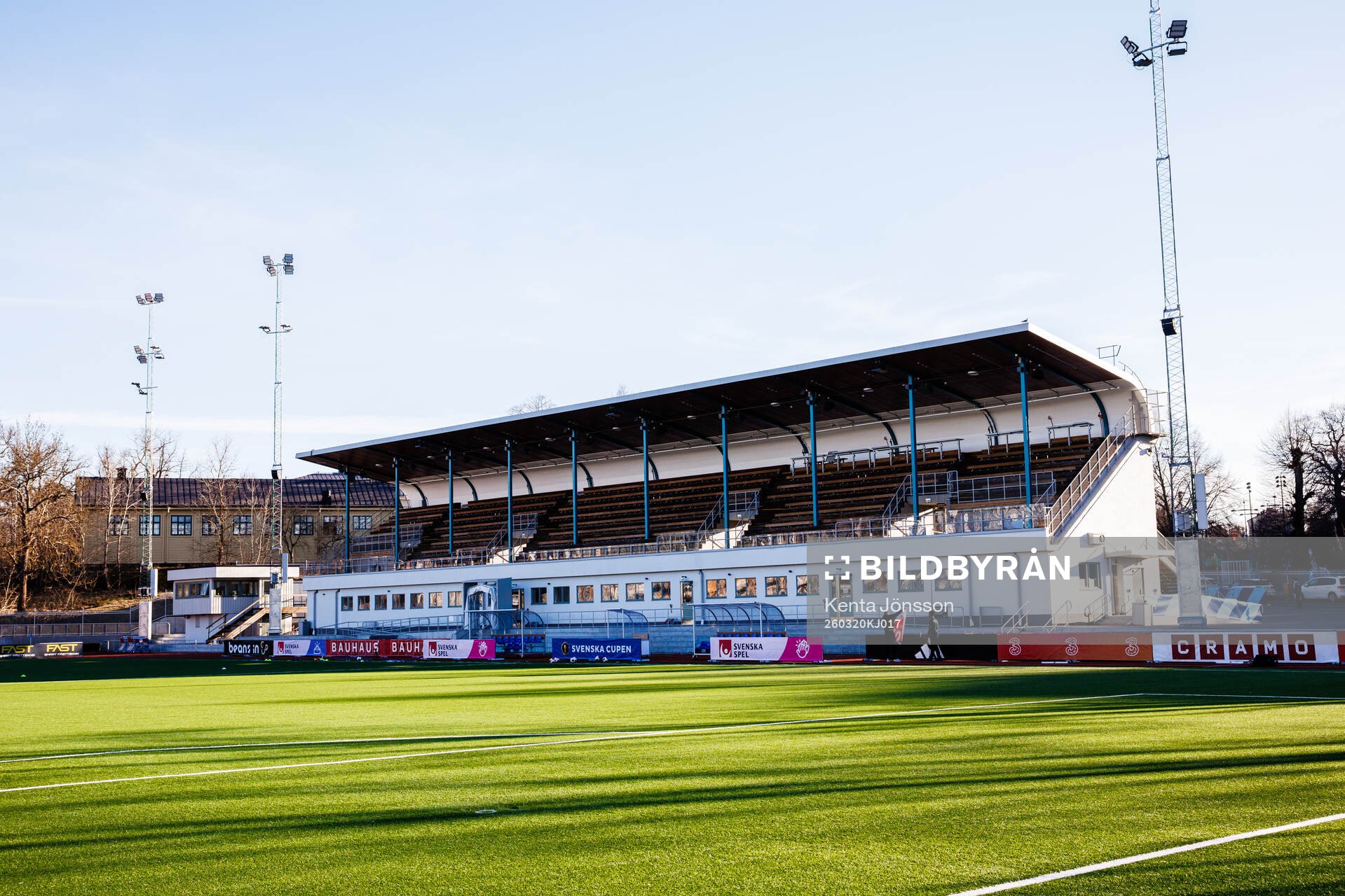 Läktaren på Kristinebergs IP