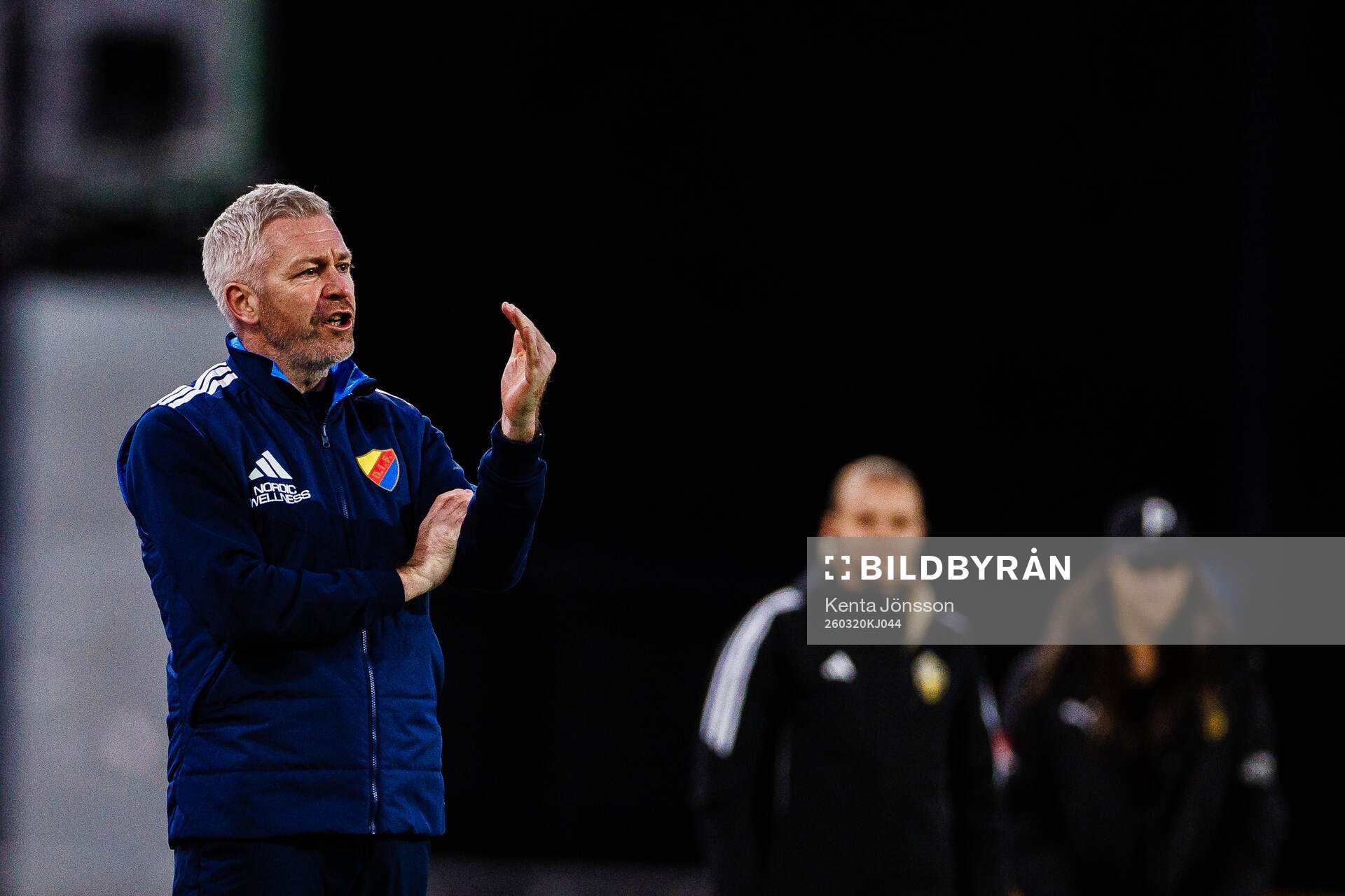 Djurgårdens tränare Willie Kirk