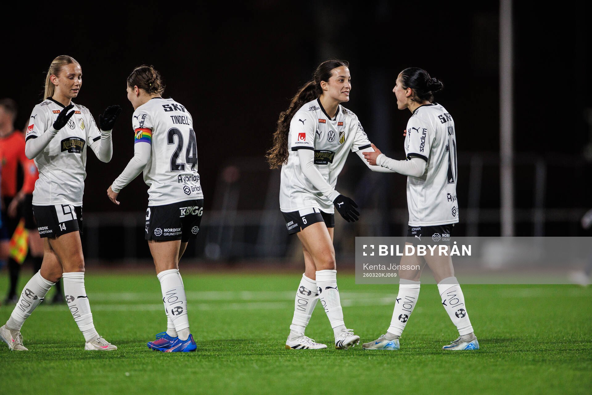 Häckens Tilde Karlsson, Tabby Tindell, Delaney Matriano