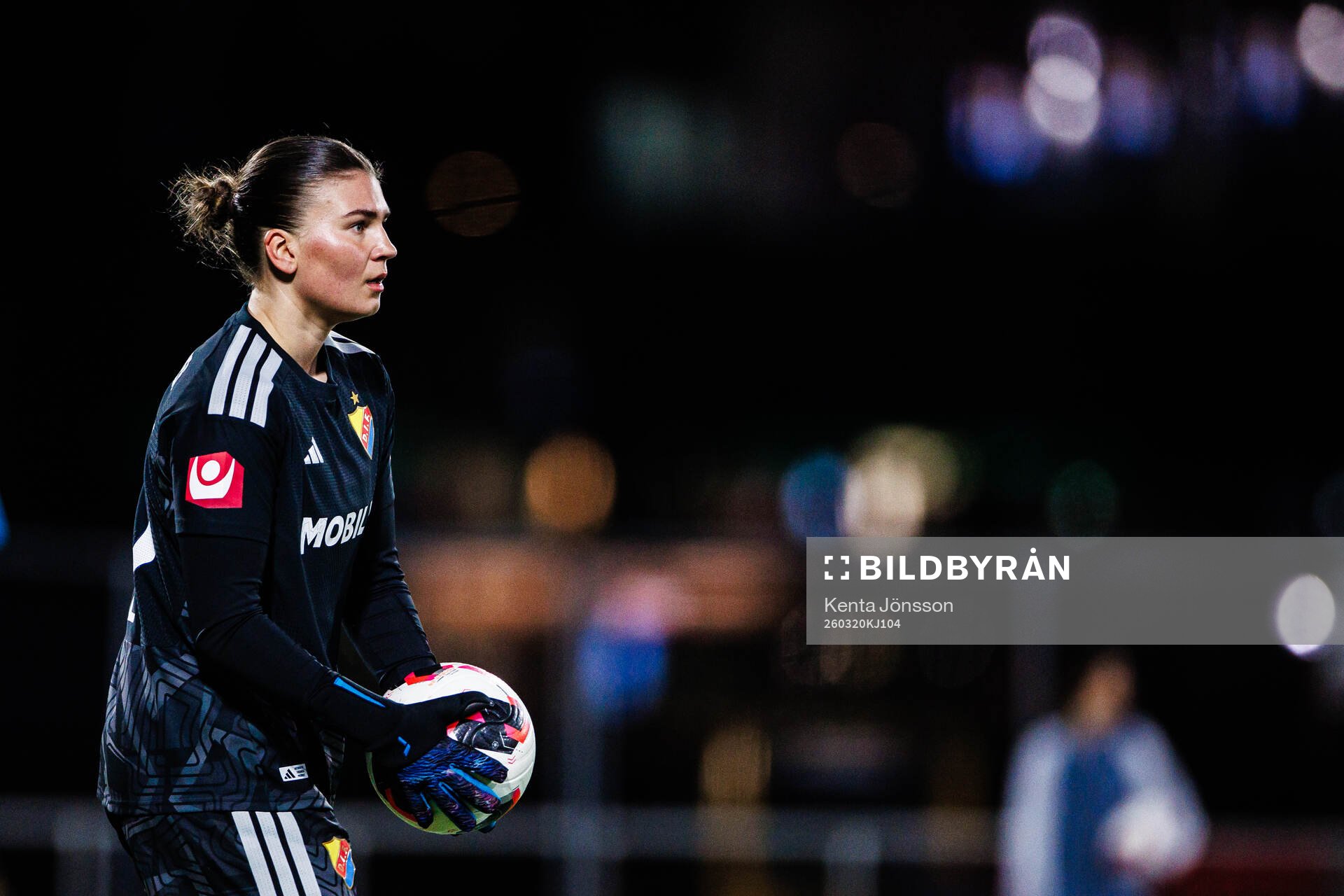 Djurgårdens målvakt Anna Aurora Koivunen