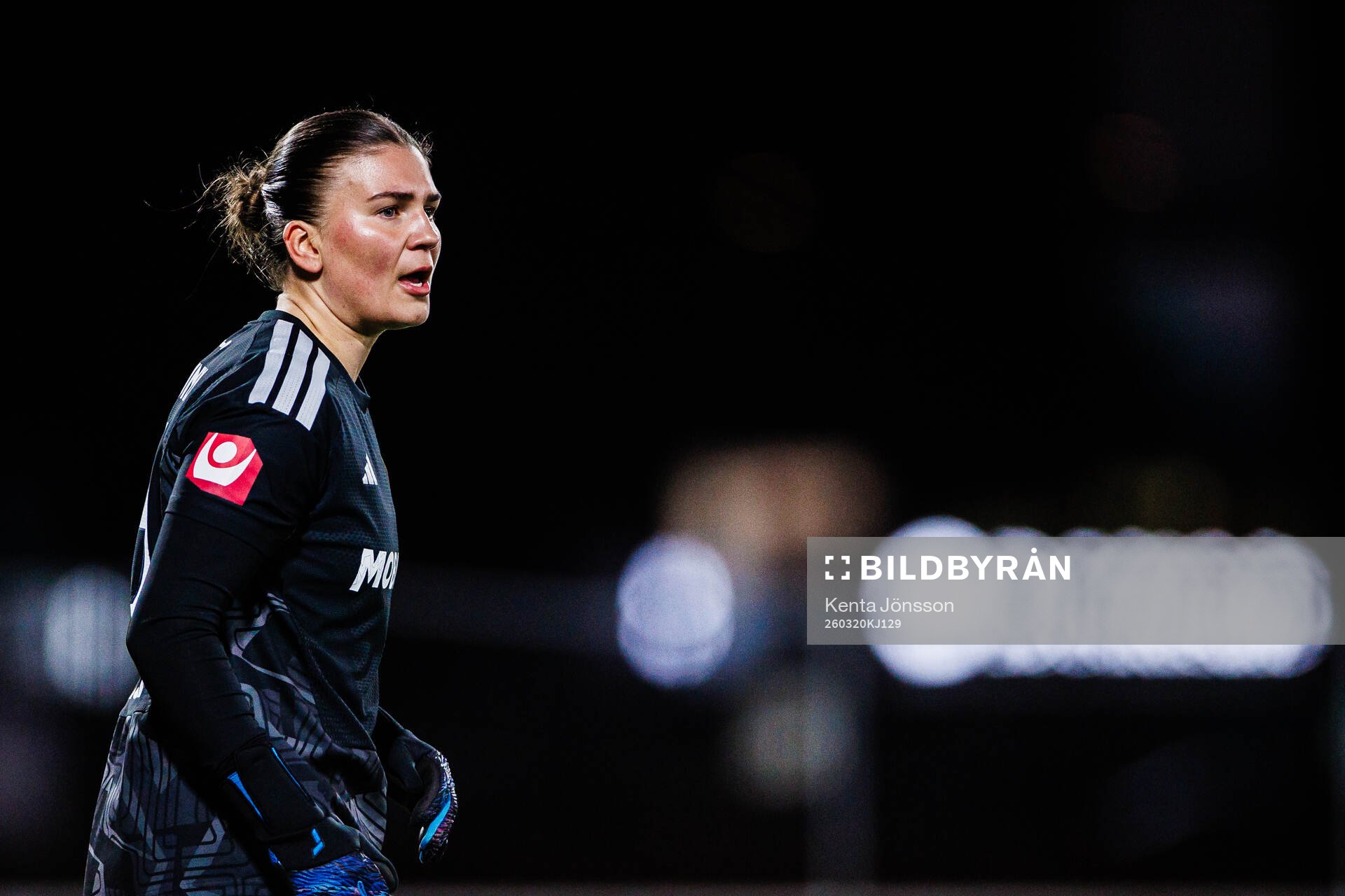 Djurgårdens målvakt Anna Aurora Koivunen