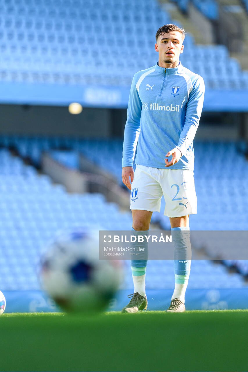 Malmö FFs Noah Åstrand John