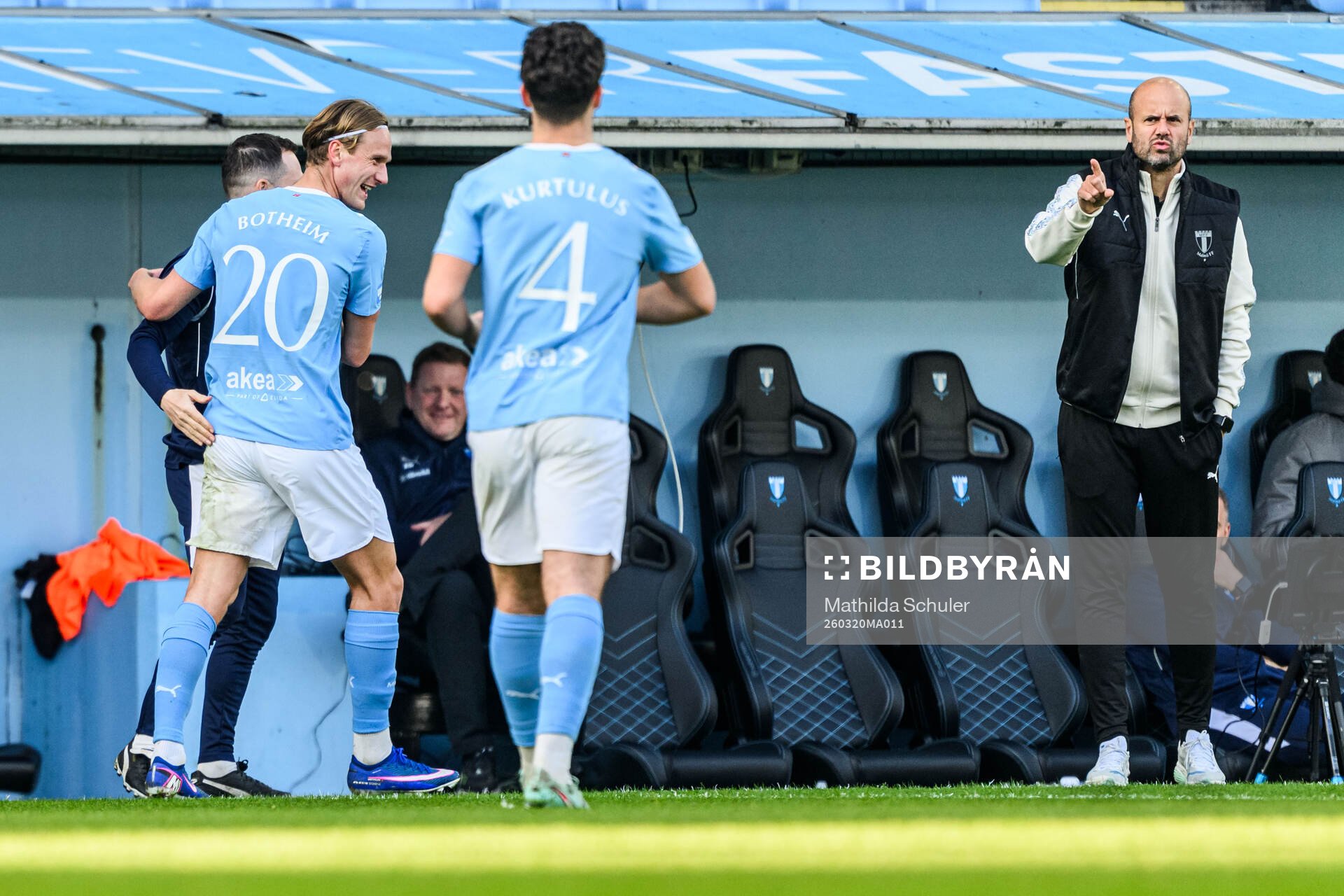 Malmö FFs Erik Botheim jublar