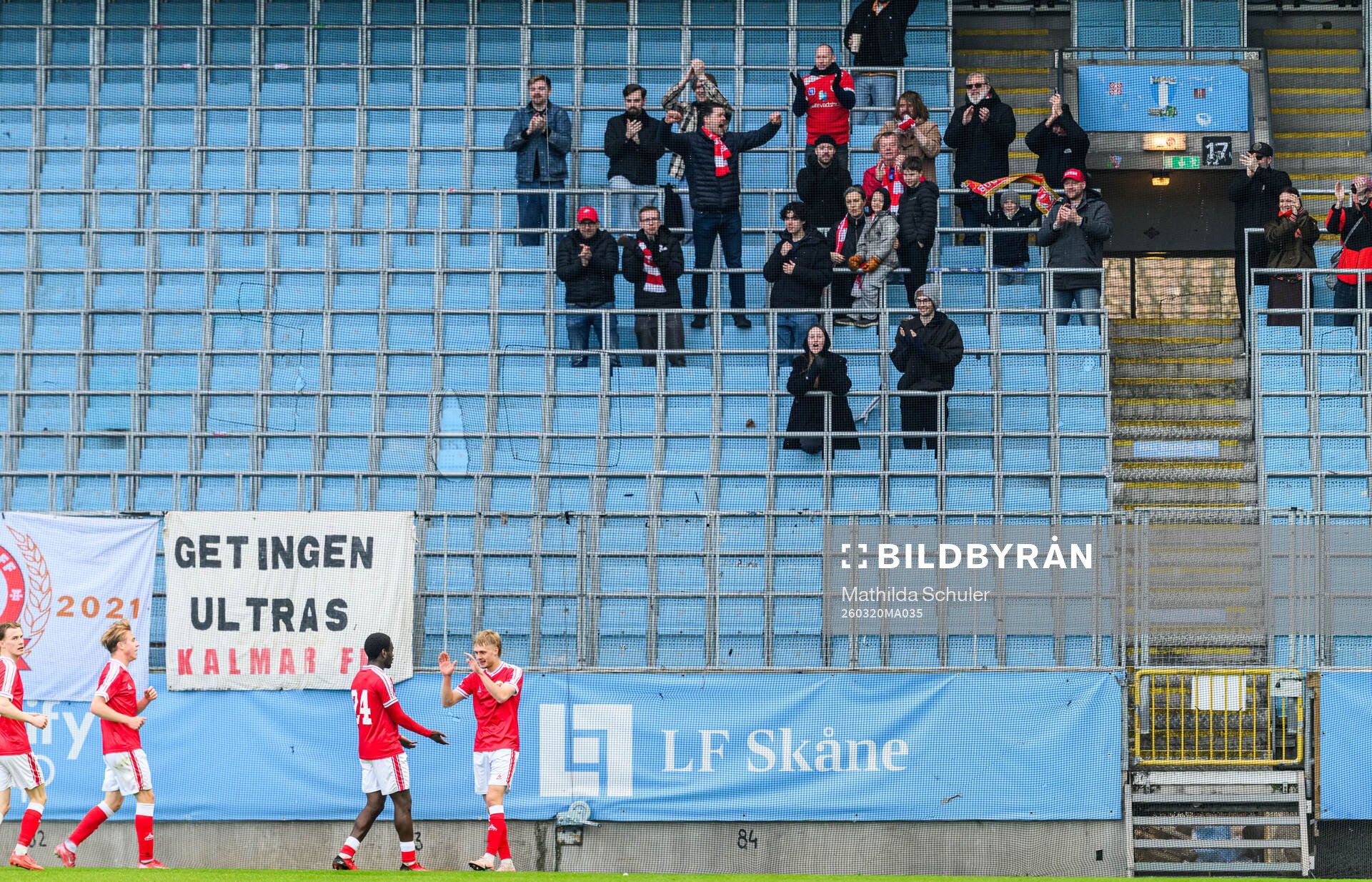 Kalmars Rony Jansson jublar