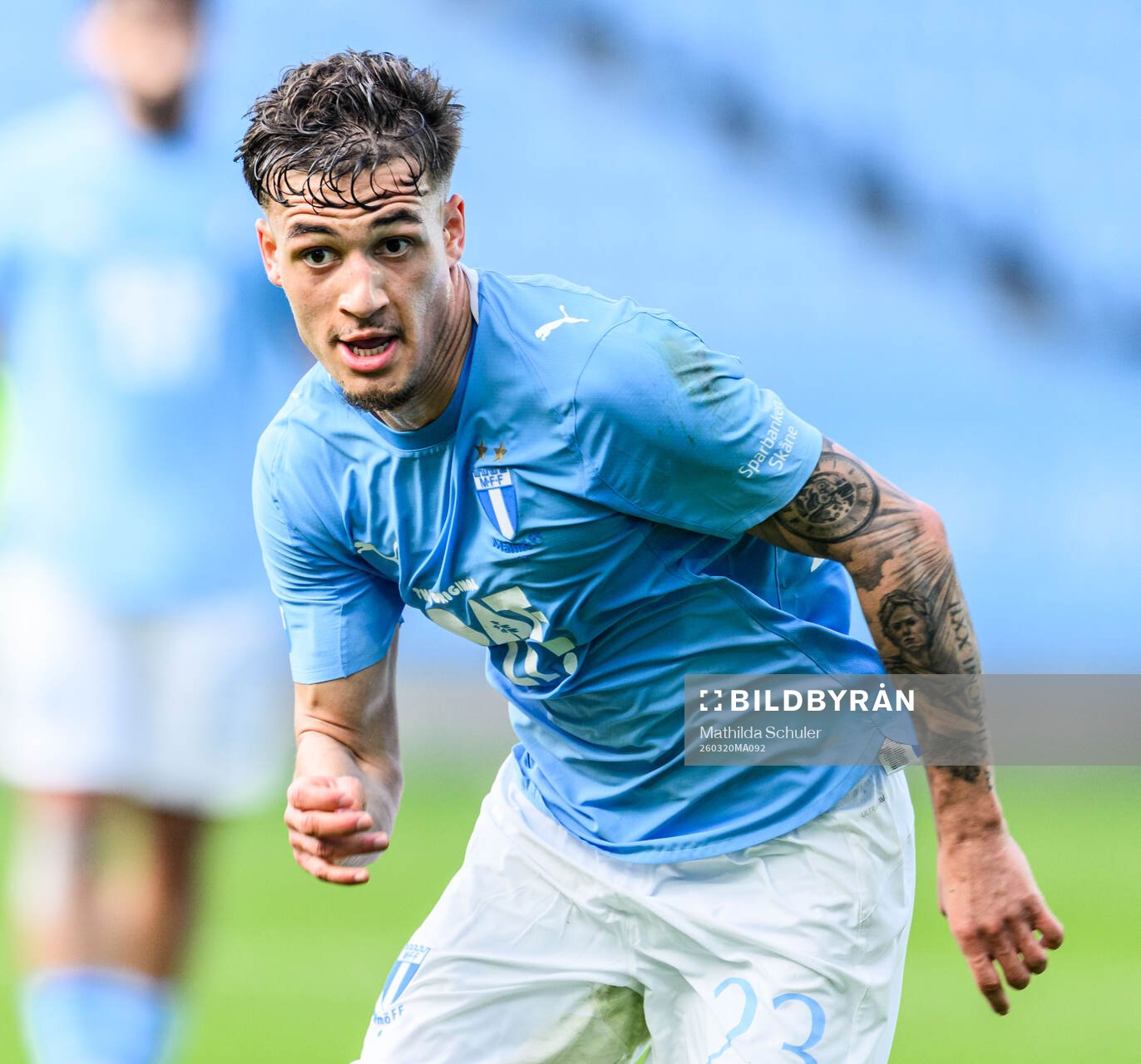 Malmö FFs Noah Åstrand John