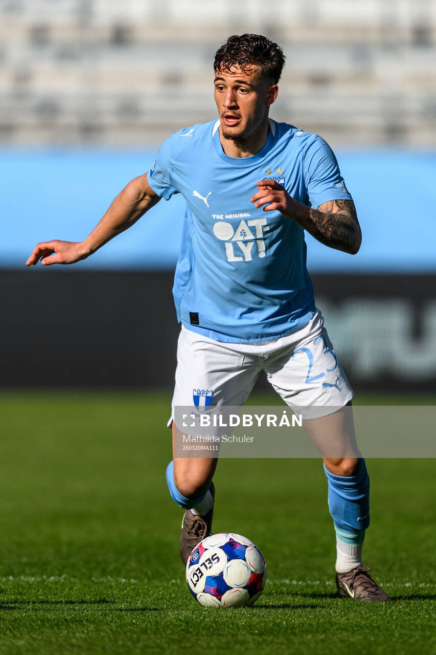 Malmö FFs Noah Åstrand John