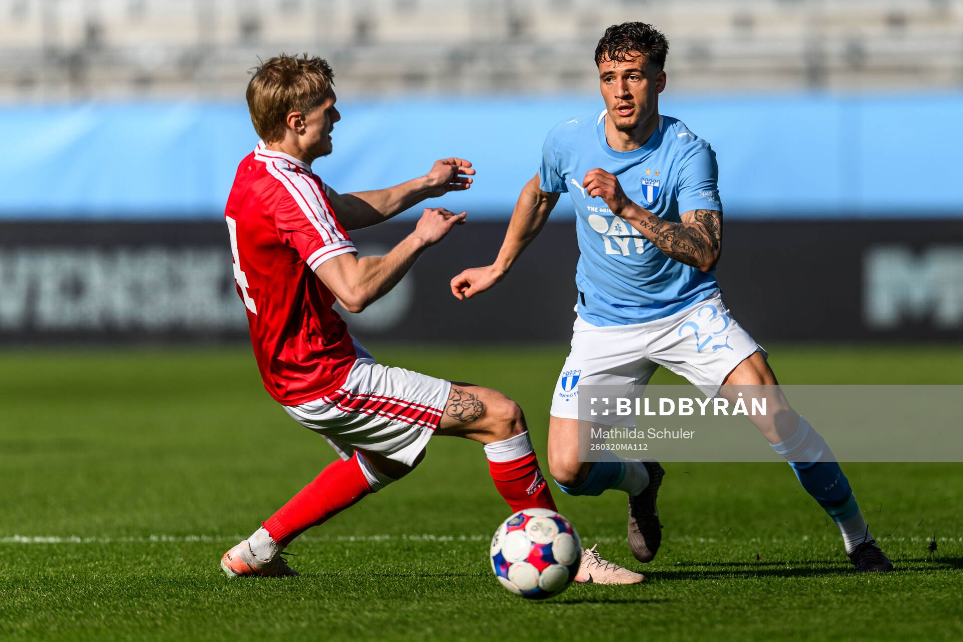 Malmö FFs Noah Åstrand John