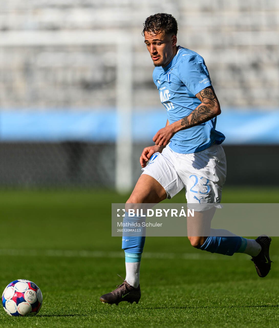 Malmö FFs Noah Åstrand John