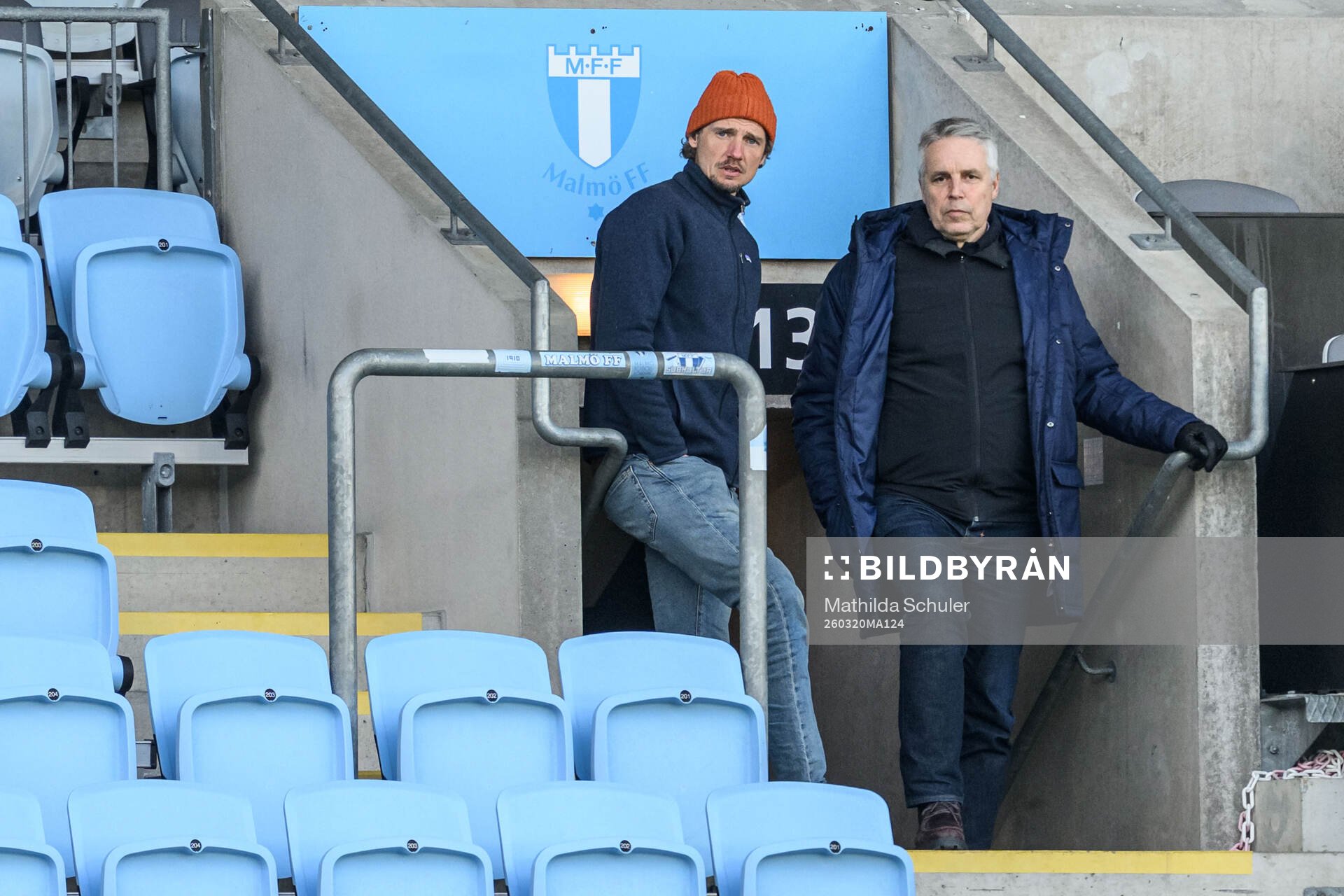 Landskronas tränare Robin Asterhed och Malmö FFs Per