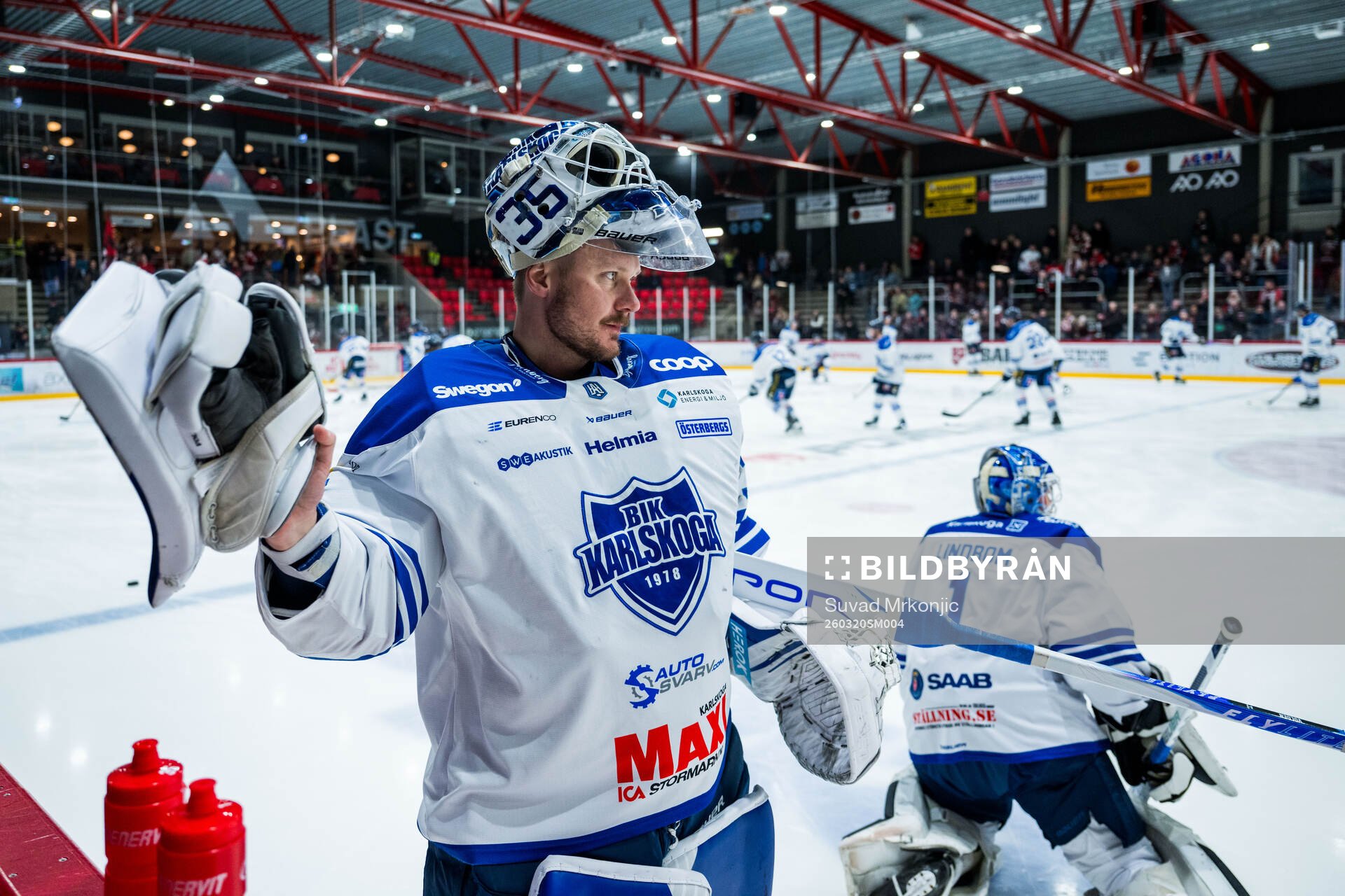 Karlskogas målvakt Lars Volden