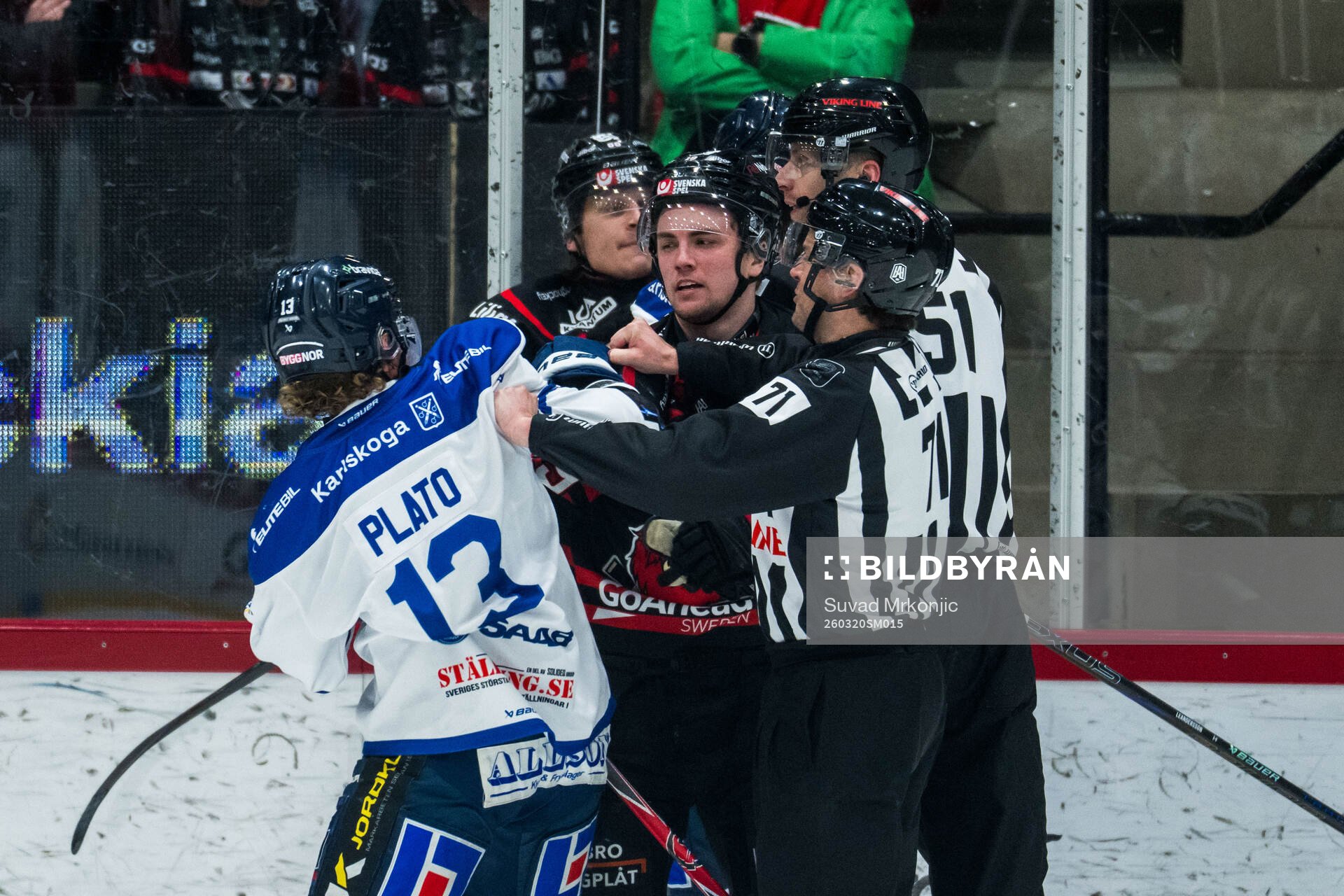 Karlskogas Hampus Plato och Nybros Elias Stenman