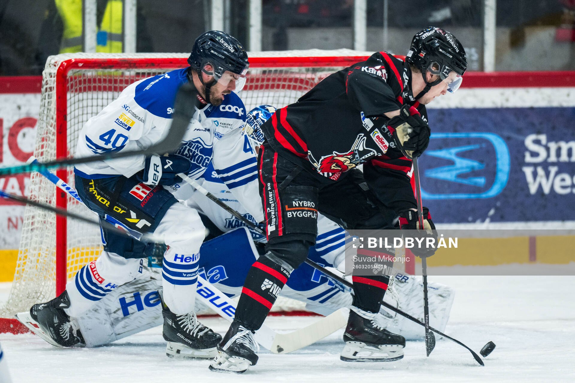 Karlskogas Kalle Jellvert och Nybros Elias Stenman