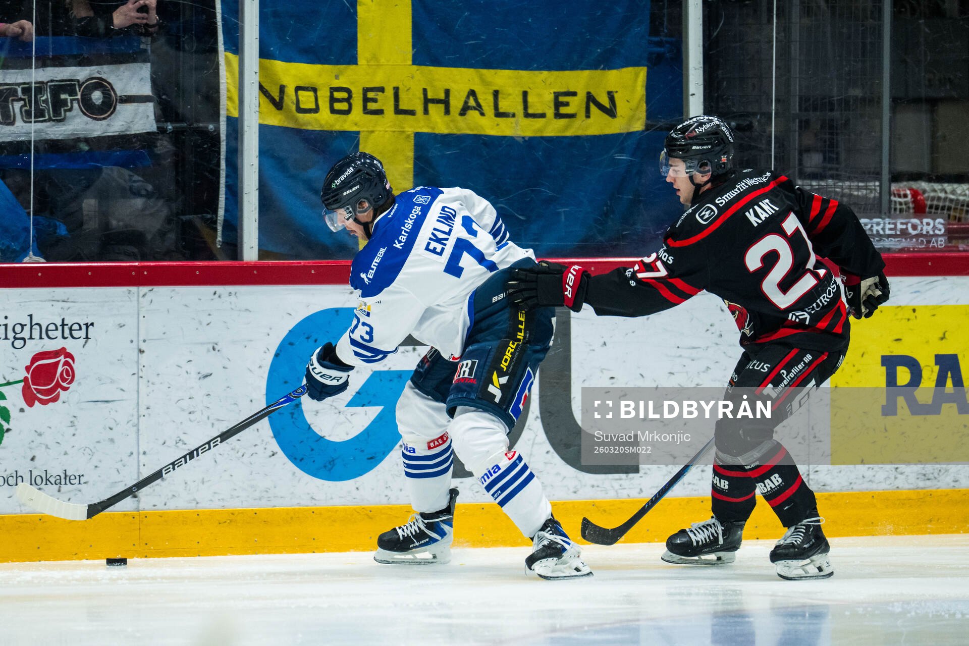 Karlskogas Oliver Eklind och Nybros Joel Kant