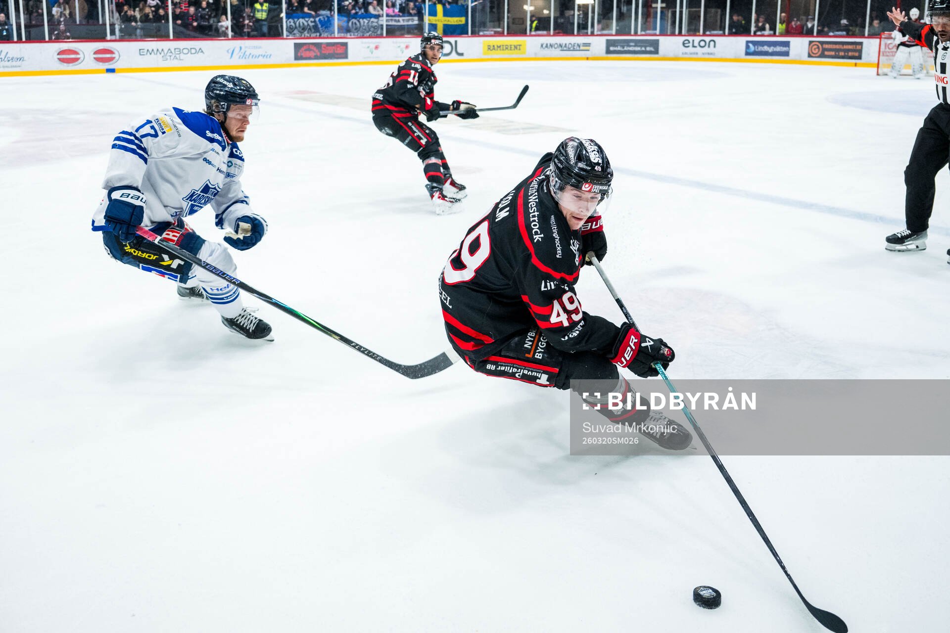 Karlskogas Åke Stakkestad och Nybros Kalle Holm