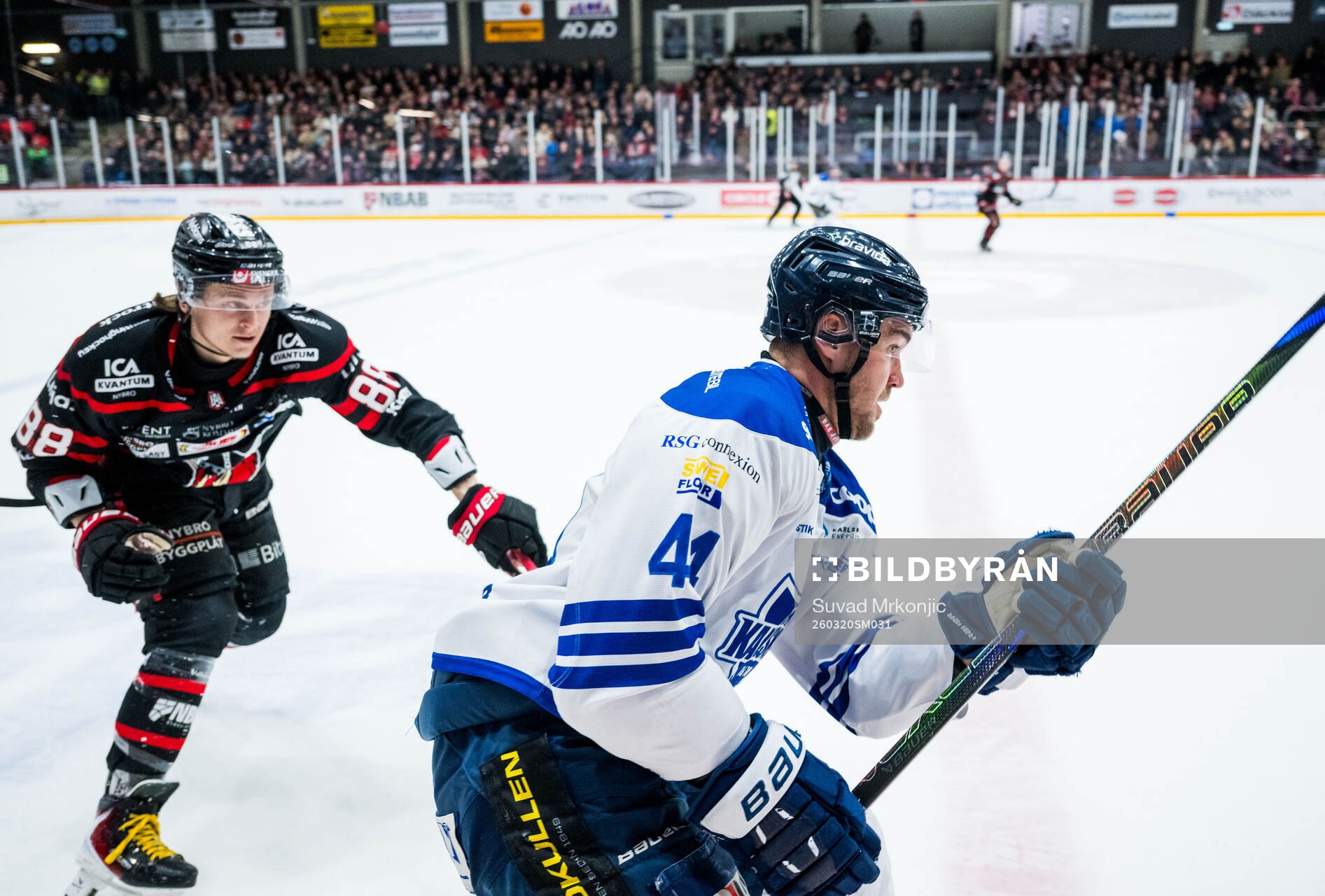 Nybros Tim Lindfors och Karlskogas Jonatan Harju