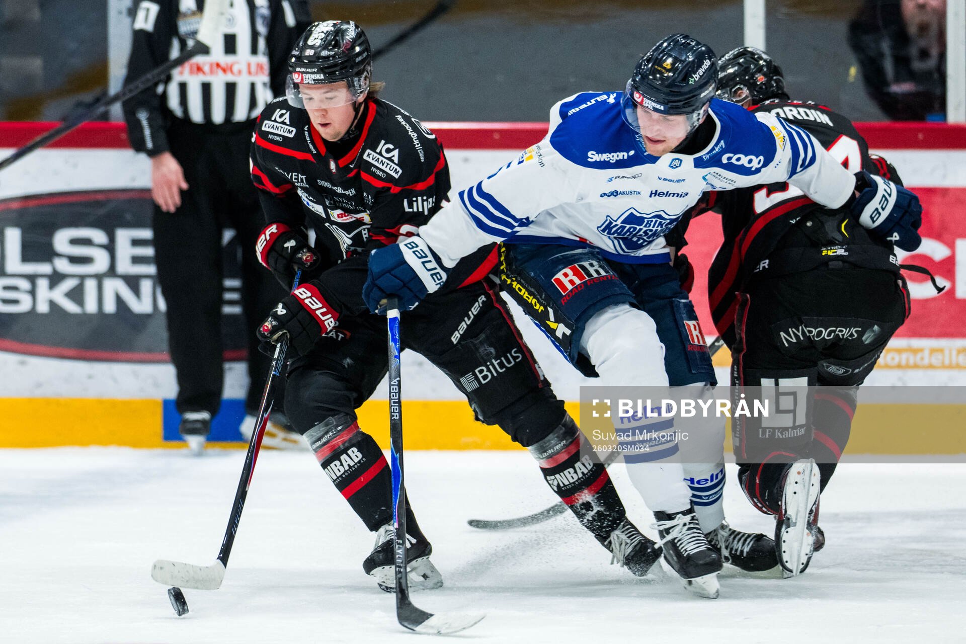 Nybros Theo Jacobsson och Karlskogas Jonatan Lundgren