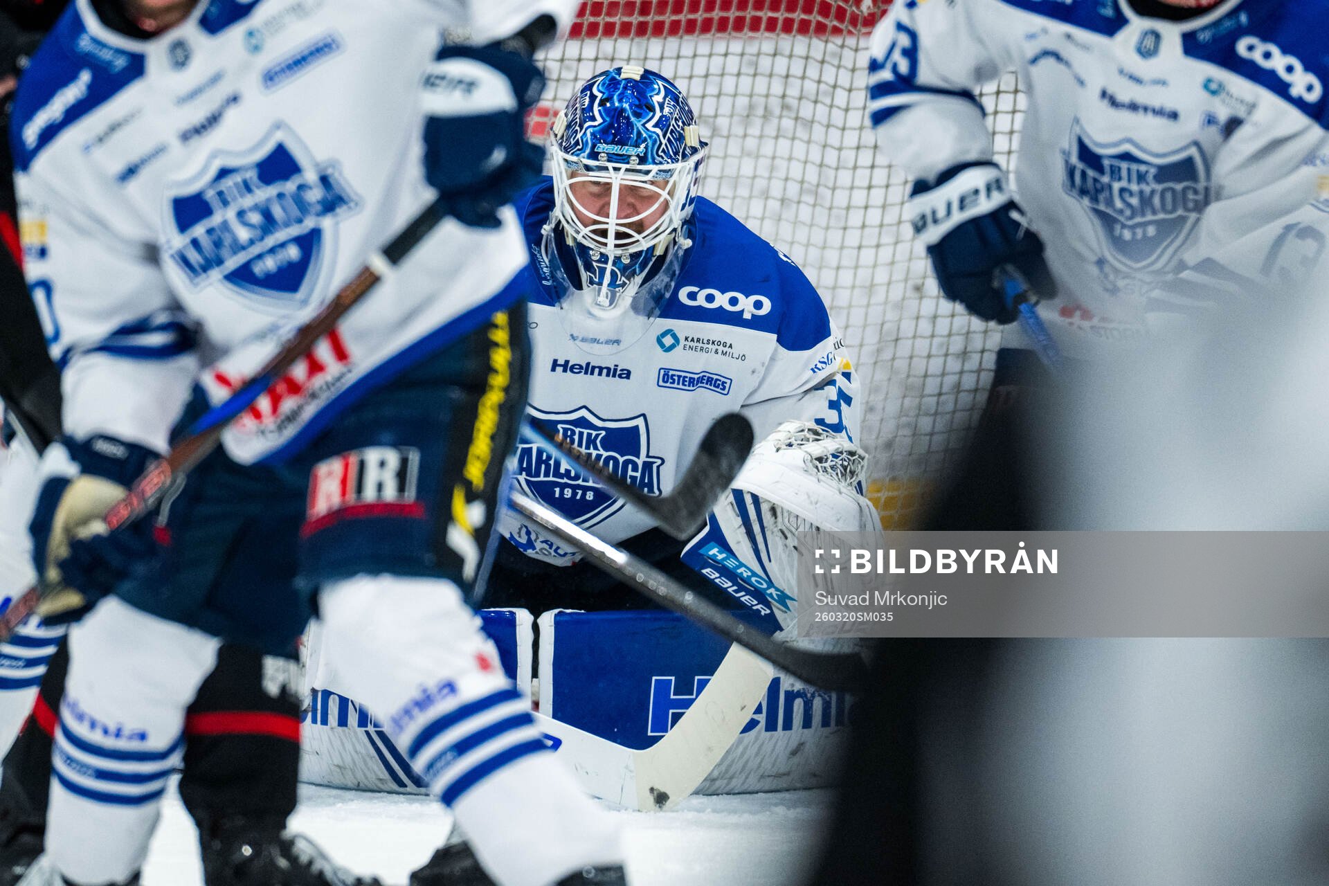 Karlskogas målvakt Lars Volden