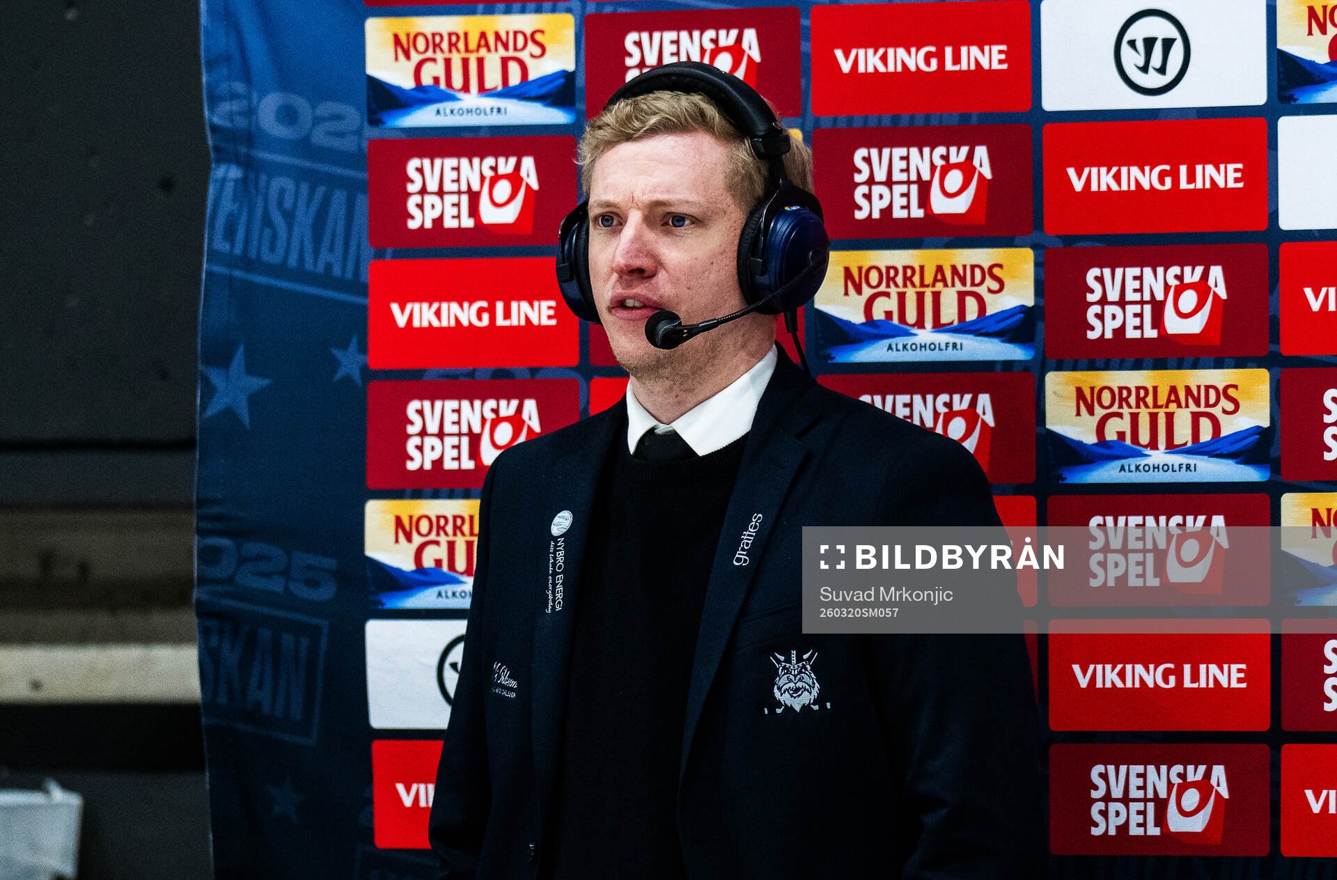 Nybros tränare Hampus Sylvegård deppar