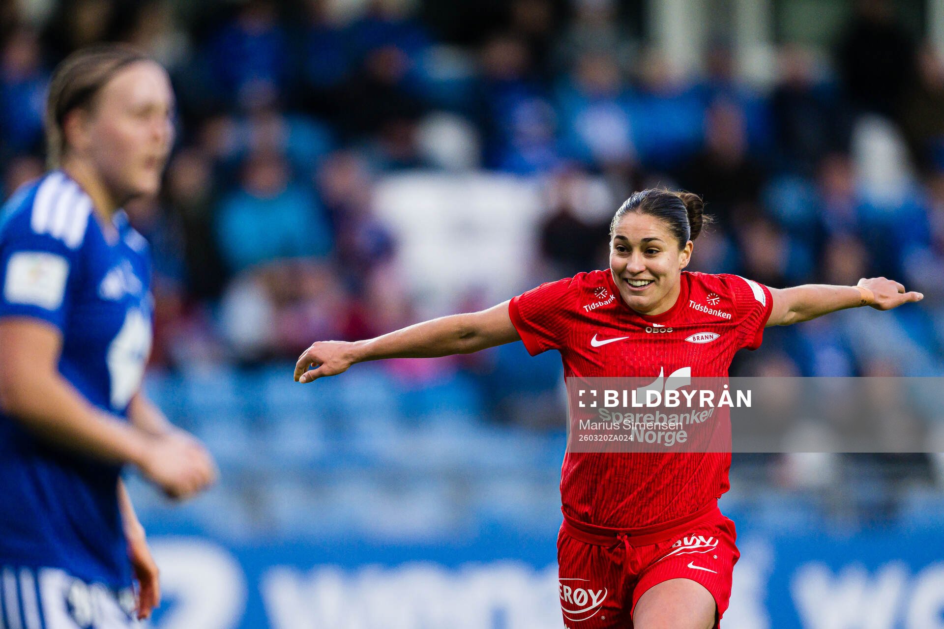 Brenna Marie Lovera of Brann celebrates