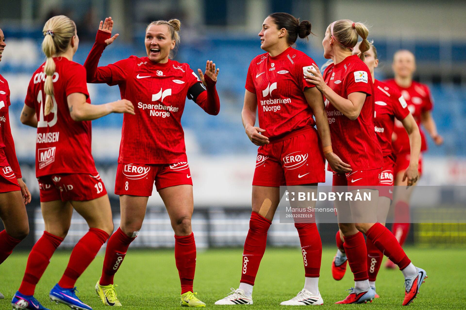 Brenna Marie Lovera of Brann celebrates