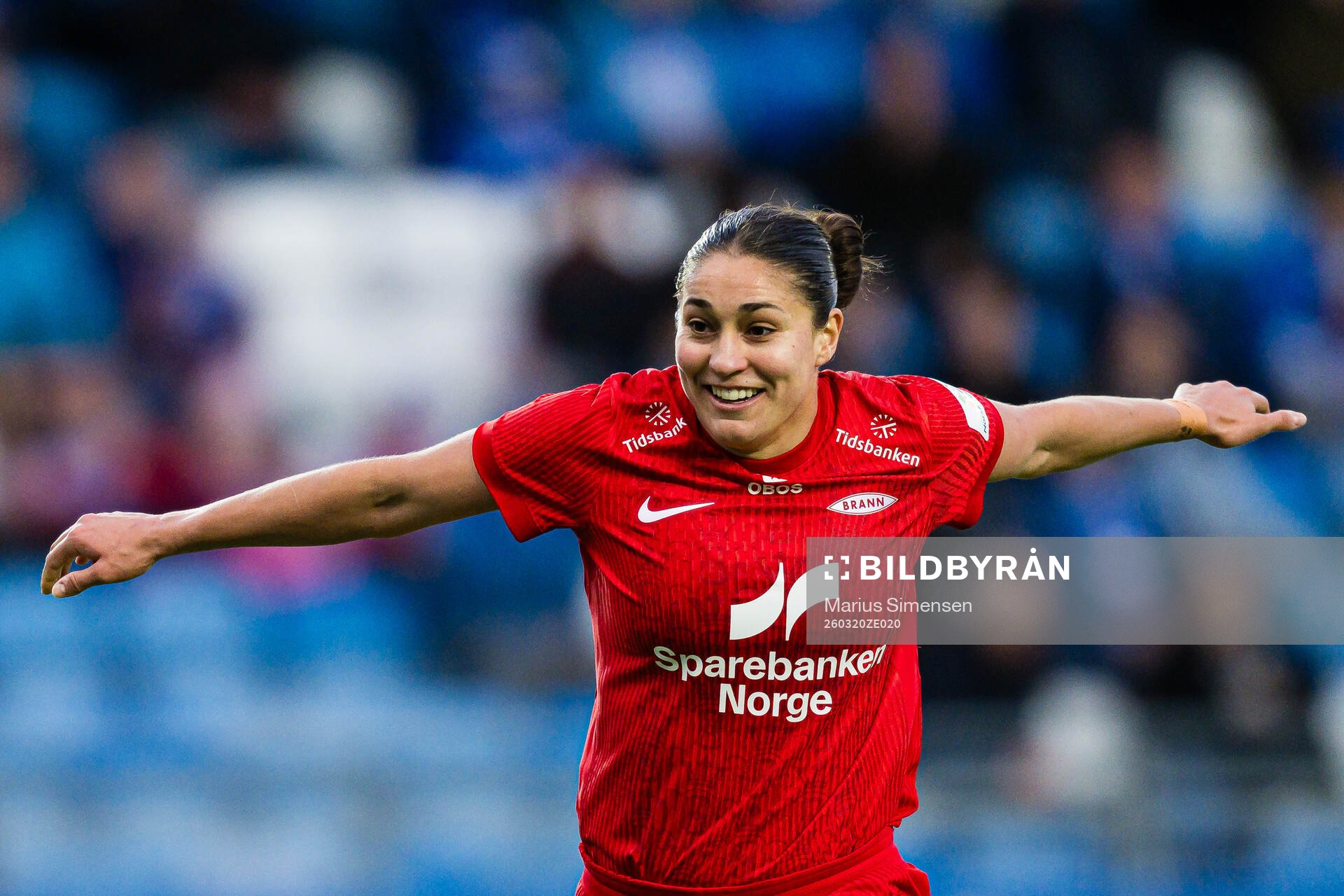 Brenna Marie Lovera of Brann celebrates