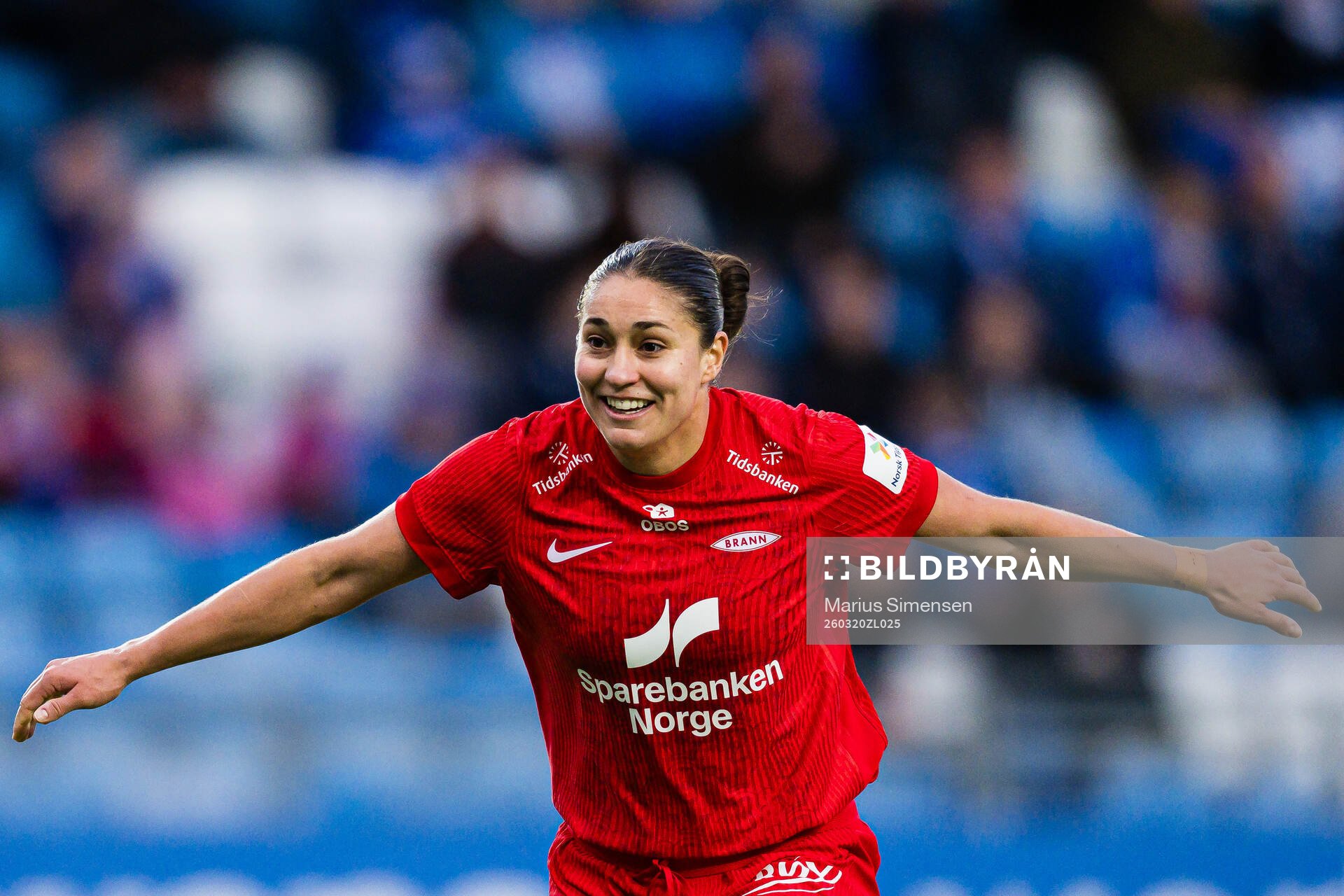 Brenna Marie Lovera of Brann celebrates