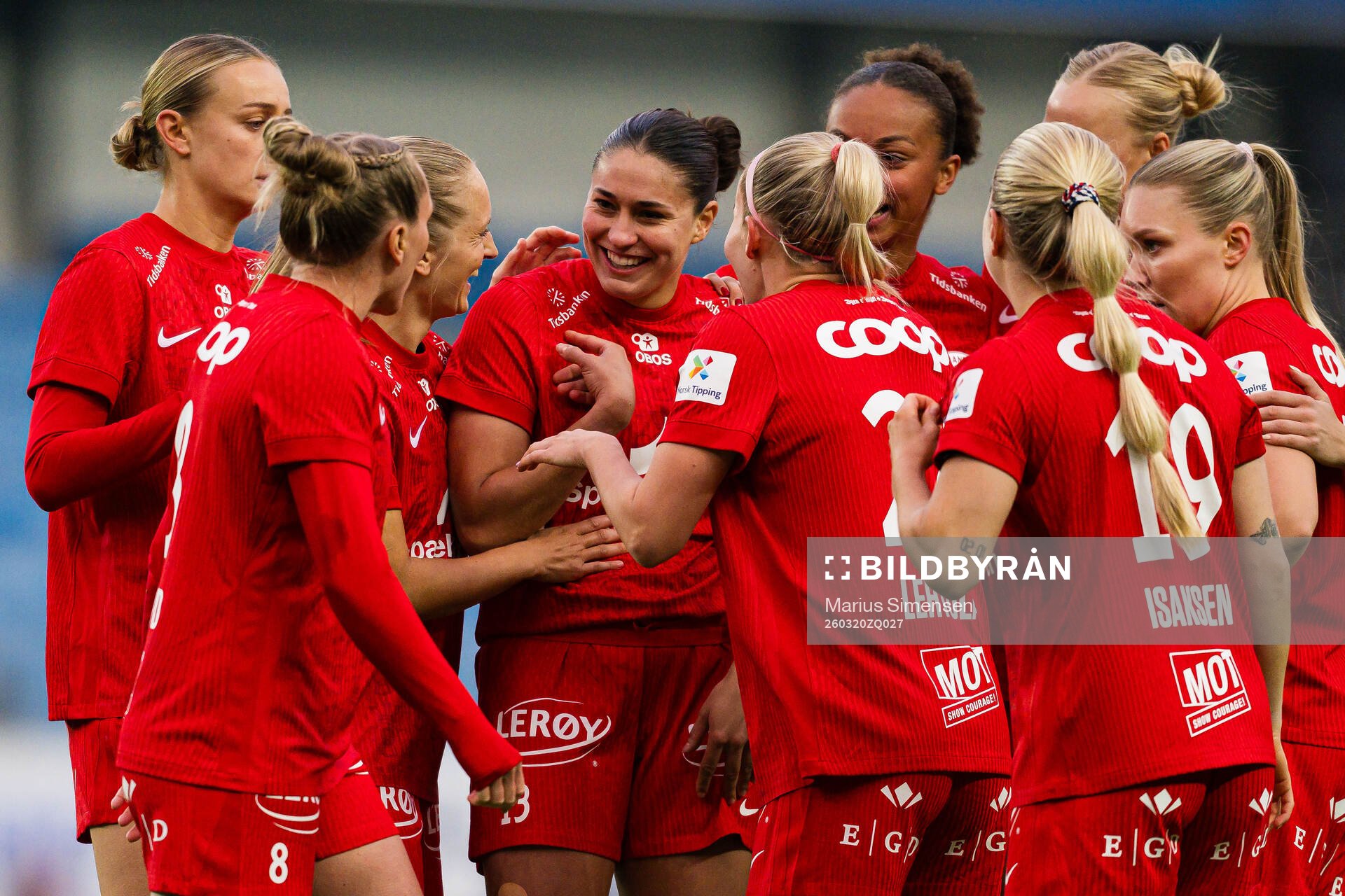 Brenna Marie Lovera of Brann celebrates
