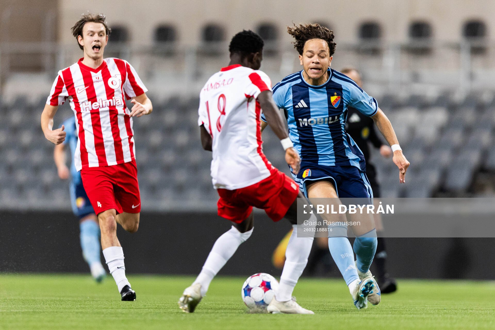 Degerfors Kazper Karlsson och Samba Diatara samt