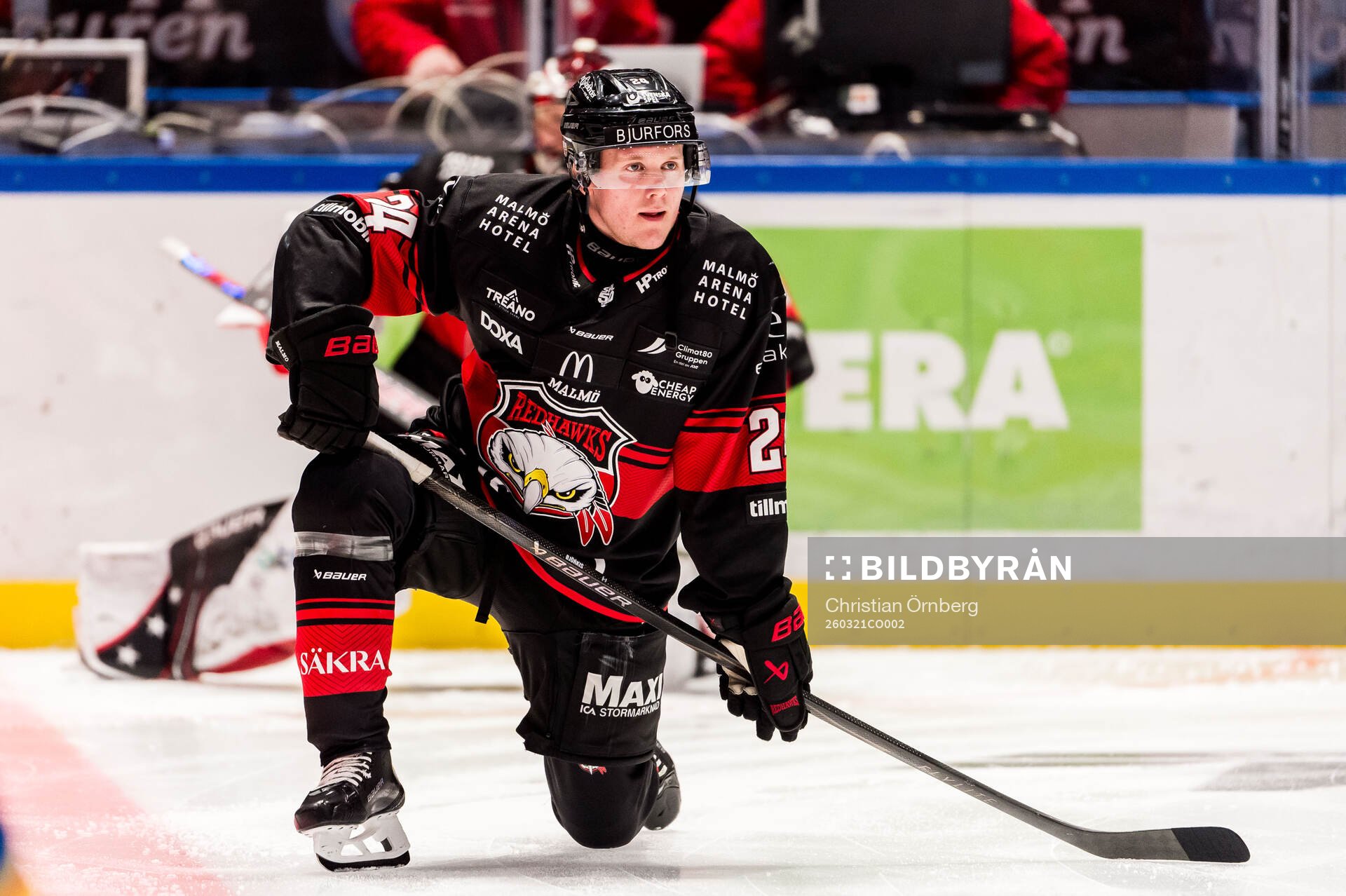 Malmö Redhawks Filip Björkman