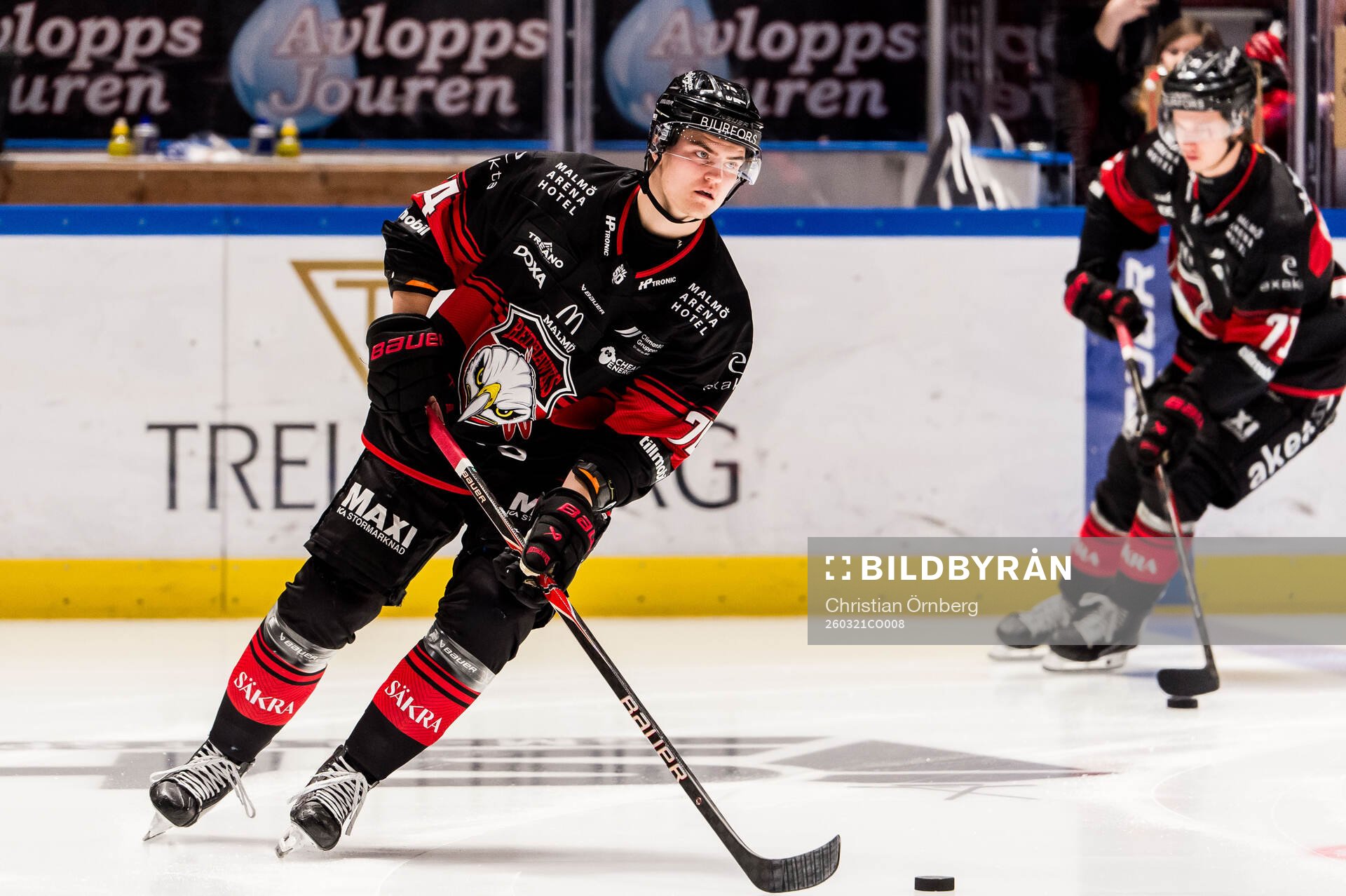 Malmö Redhawks Felix Carell