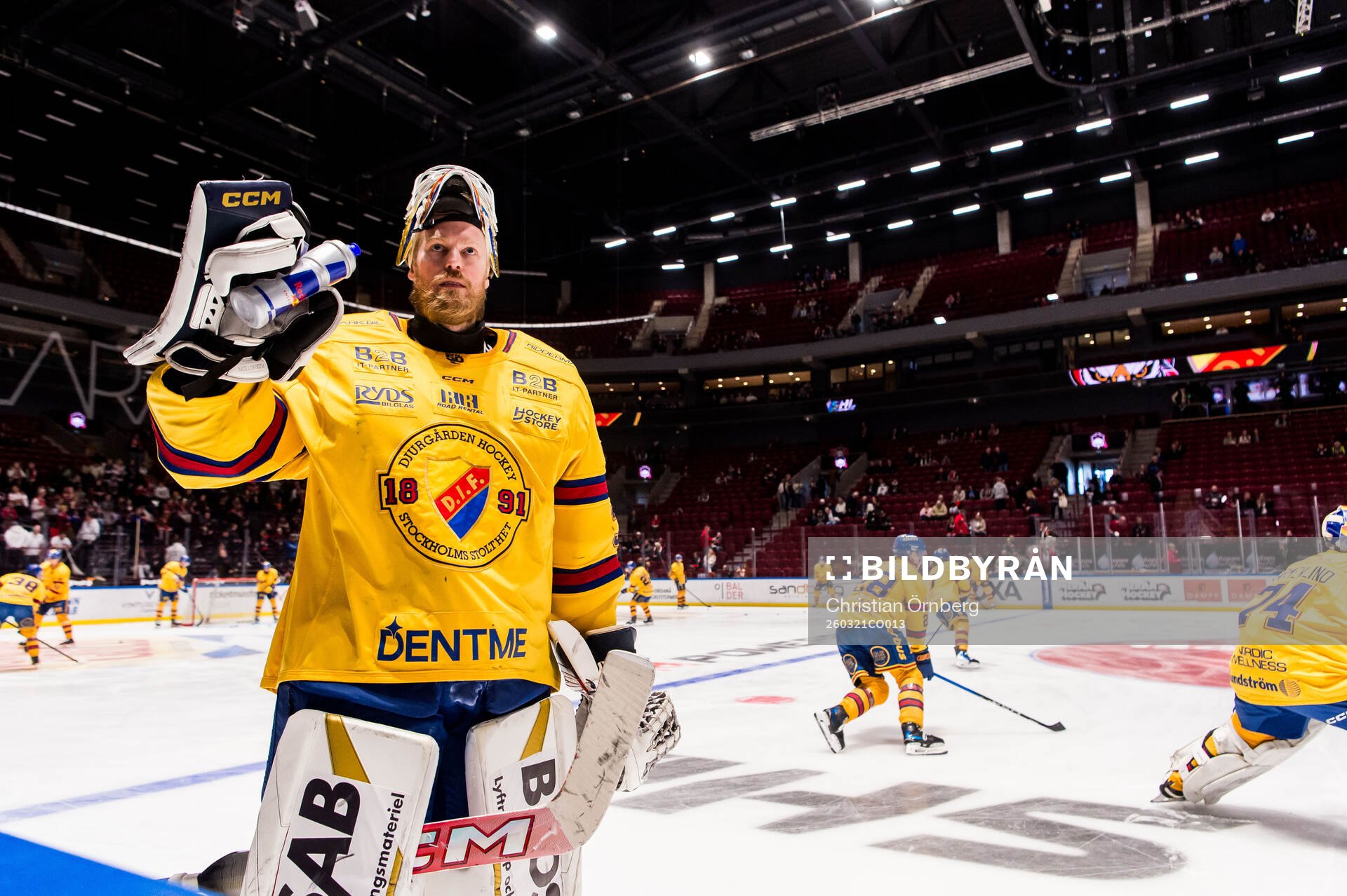 Djurgårdens målvakt Magnus Hellberg