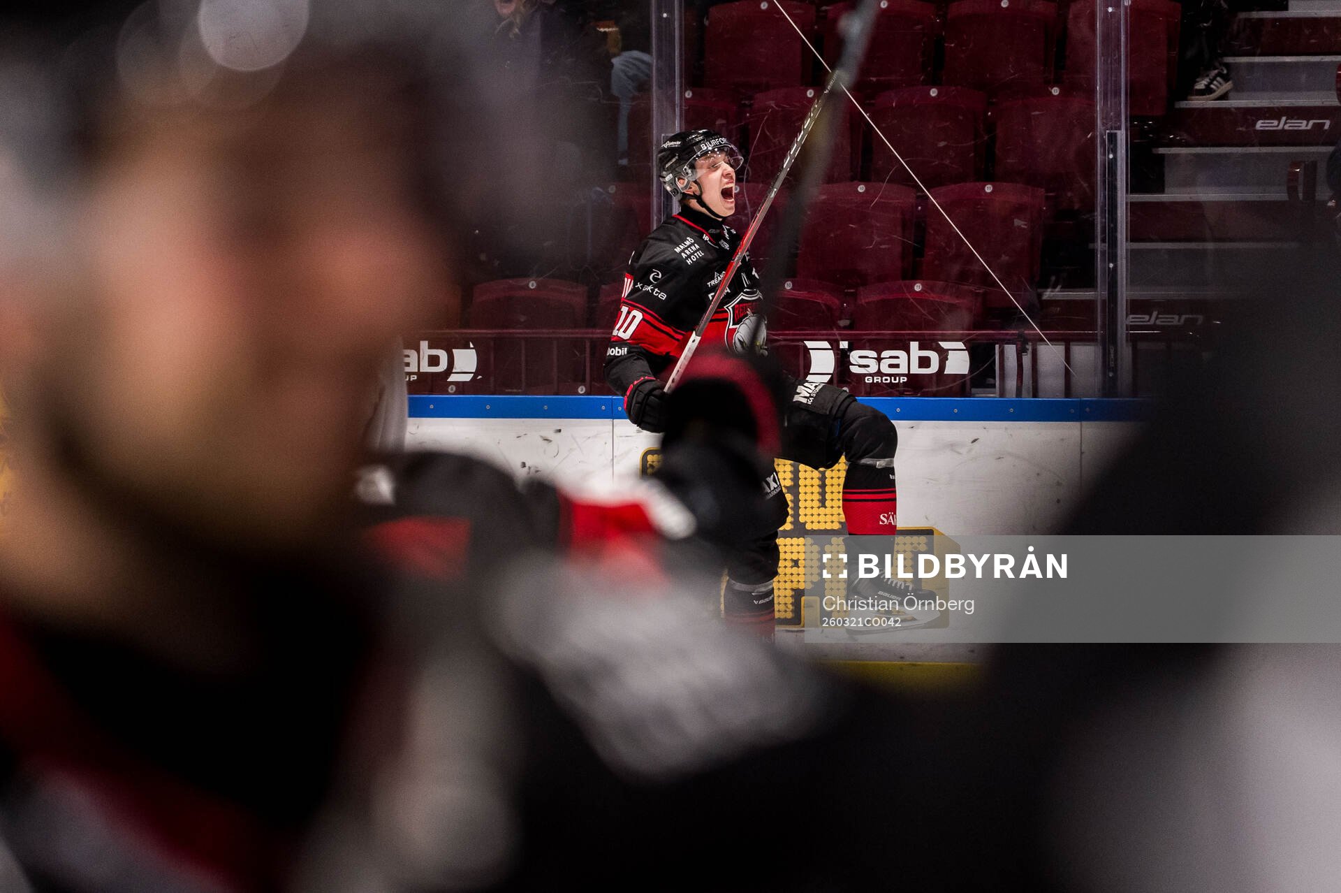 Malmö Redhawks William Von Barnekow jublar