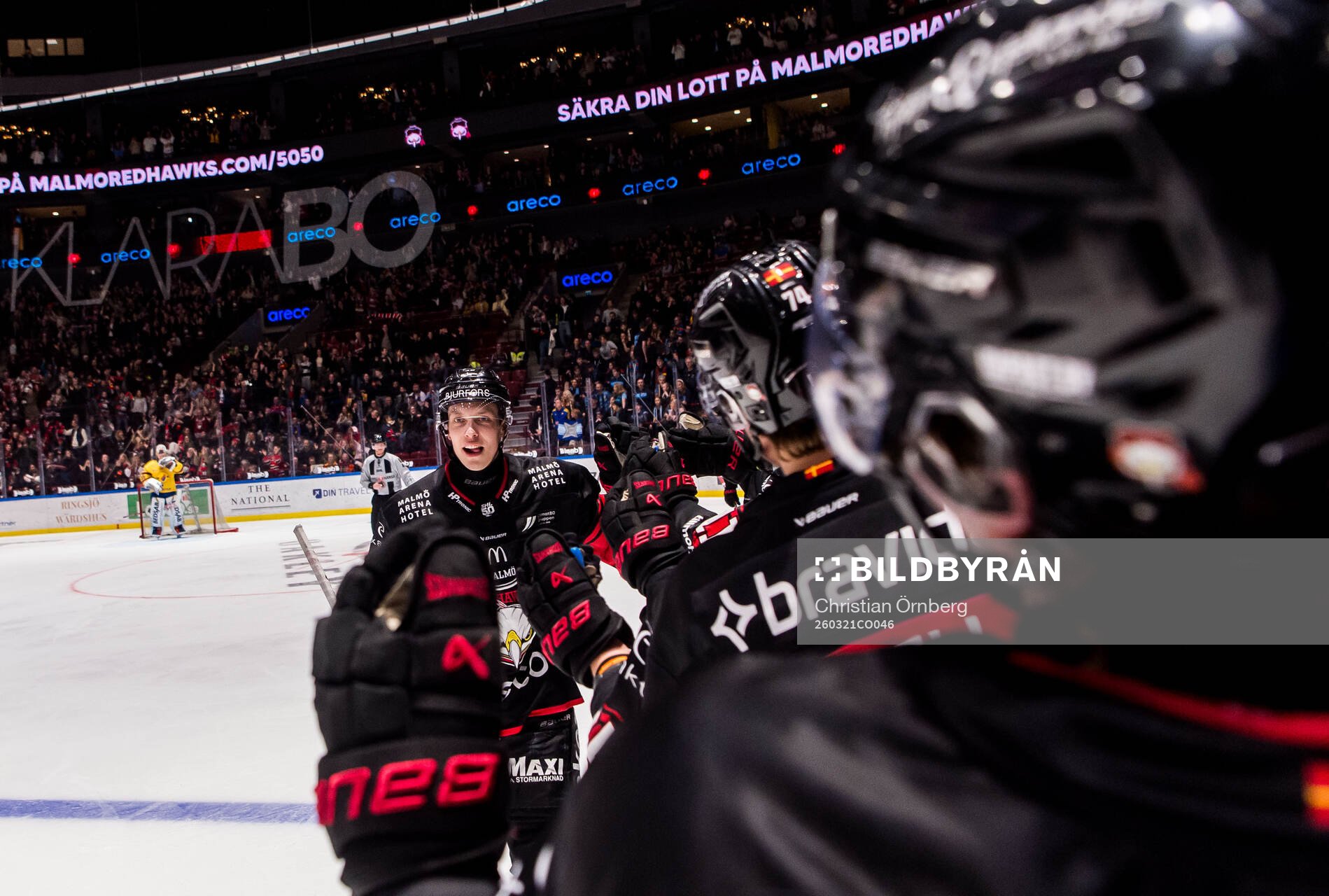Malmö Redhawks William Von Barnekow jublar