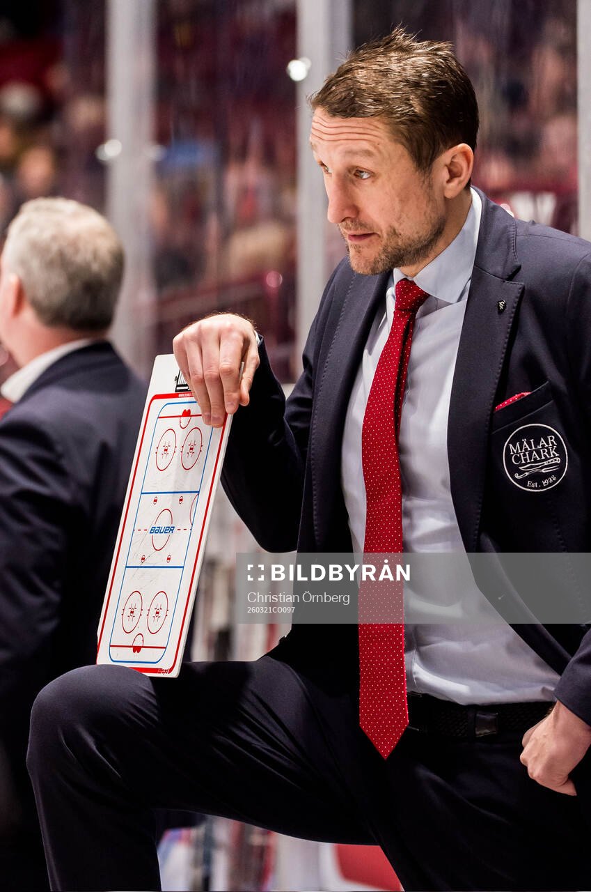 Malmö Redhawks tränare Tomas Kollar