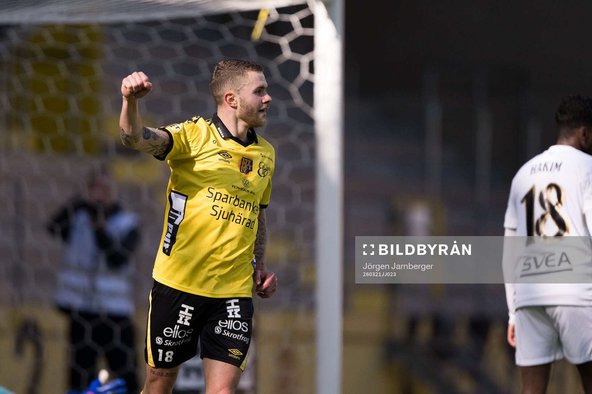 Elfsborgs Julius Magnusson jublar