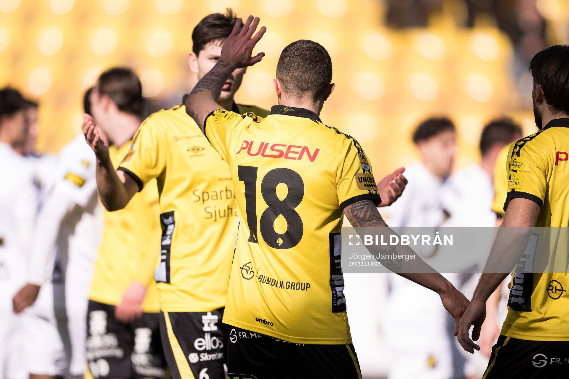 Elfsborgs Julius Magnusson och Taylor Silverholt