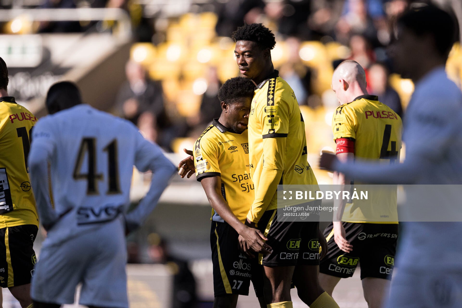 Elfsborgs Rufai Mohammed jublar