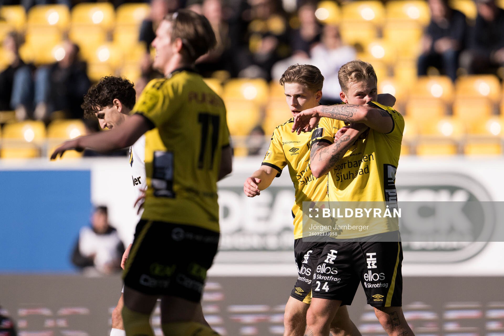 Elfsborgs Frederik Ihler jublar