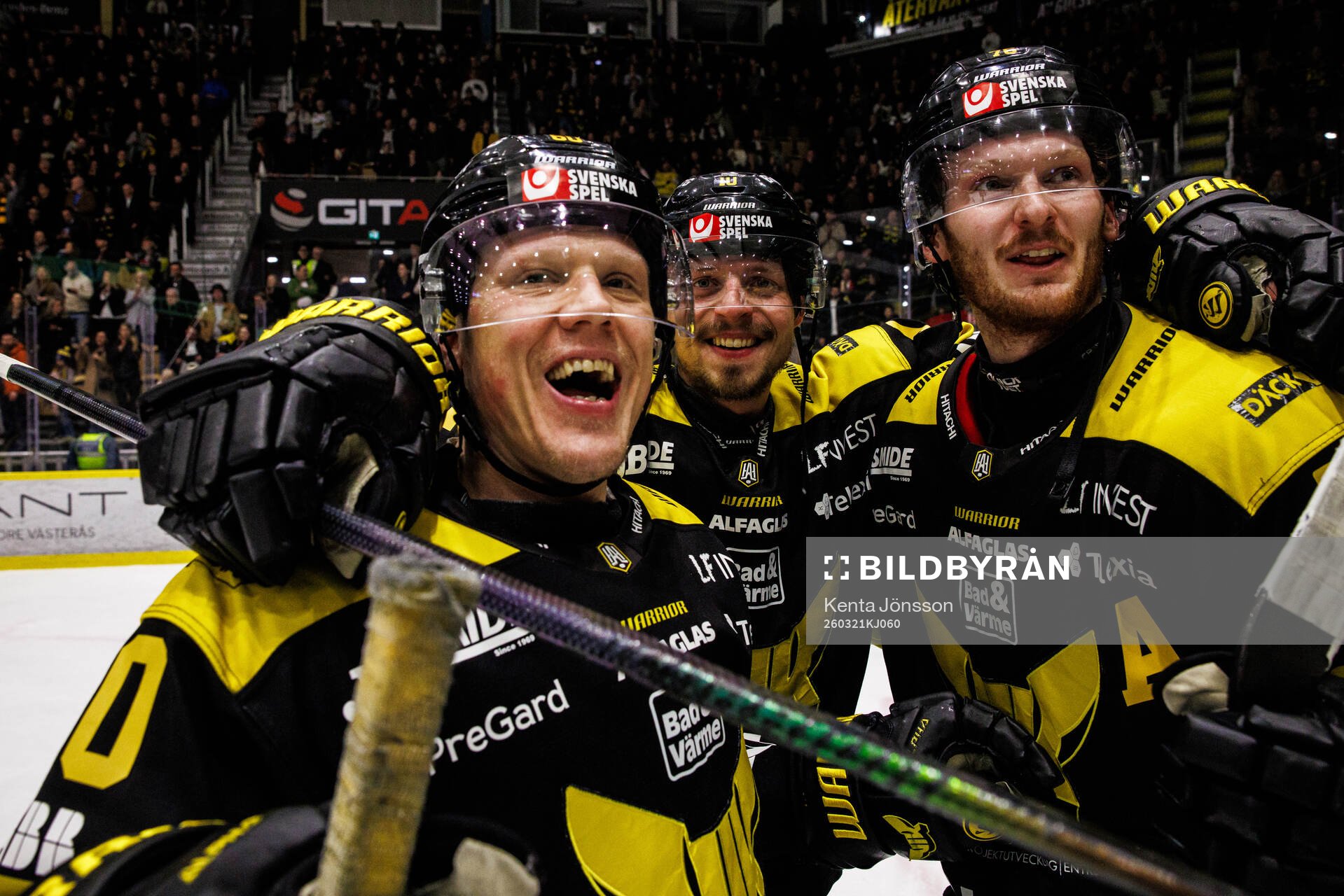 Västerås Niclas Lundgren, Jimmie Jansson och Oskar Kvist