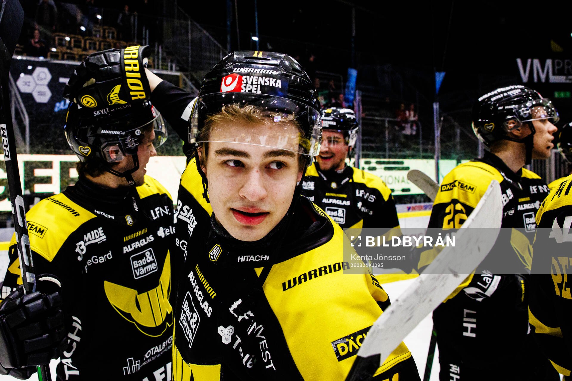 Västerås Alvin Wengrud jublar