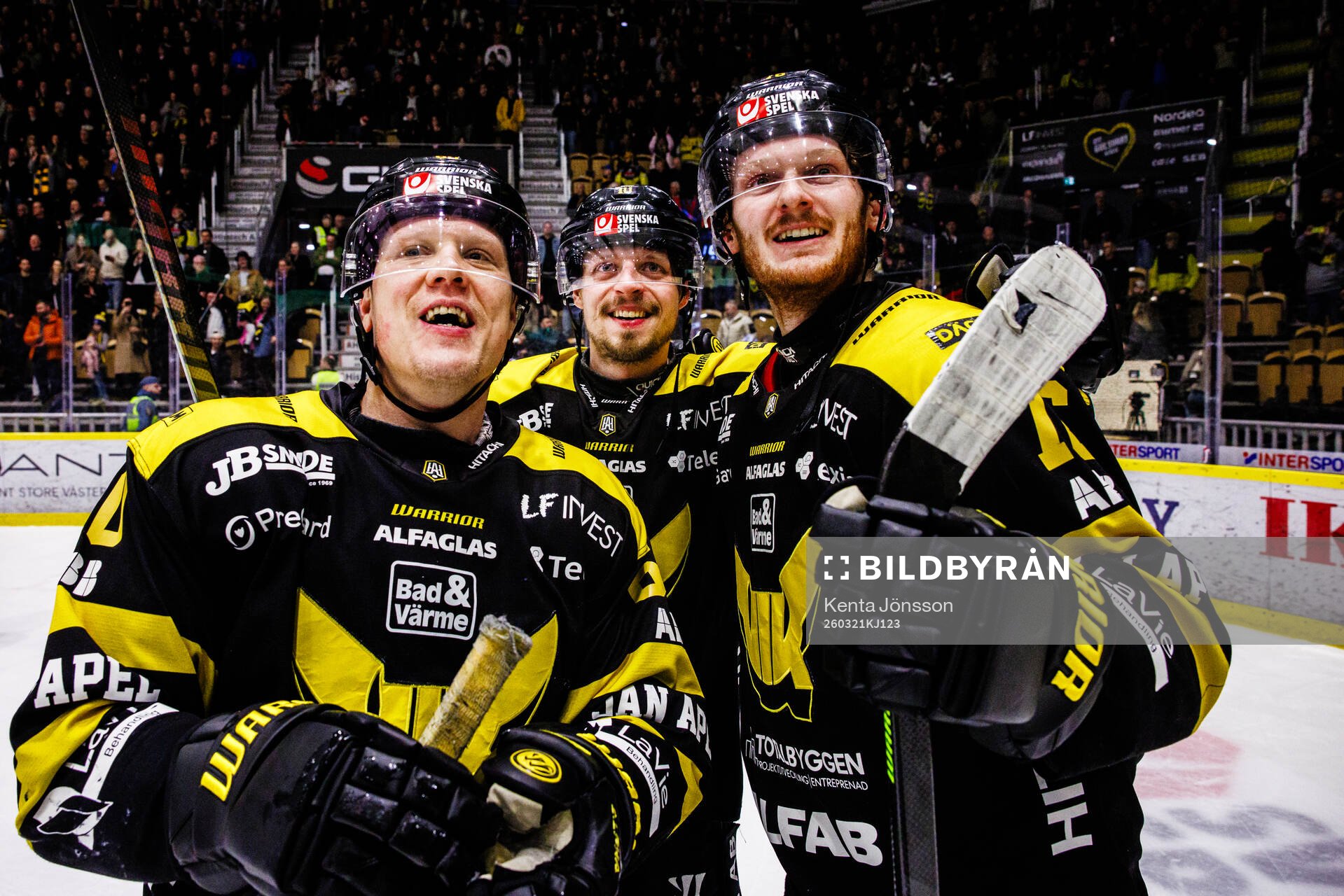 Västerås Niclas Lundgren, Jimmie Jansson och Oskar Kvist