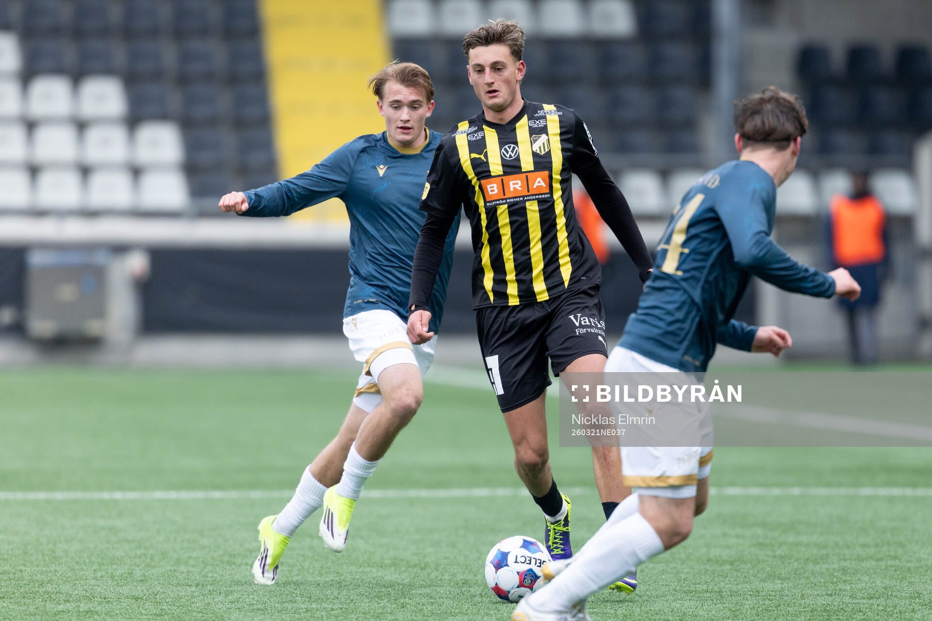Halmstads Ludvig Arvidsson och Häckens Silas Andersen