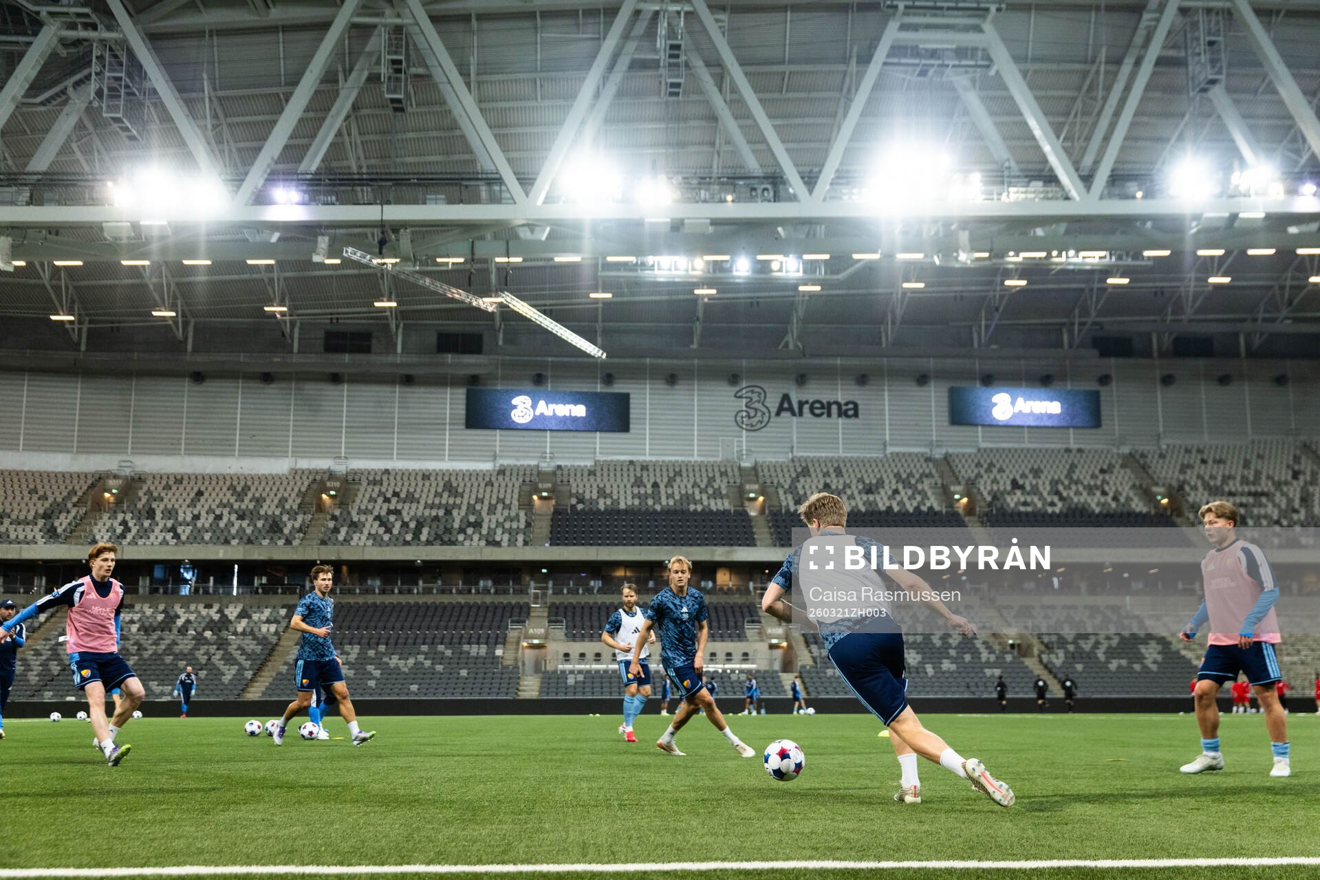 Djurgården värmer upp